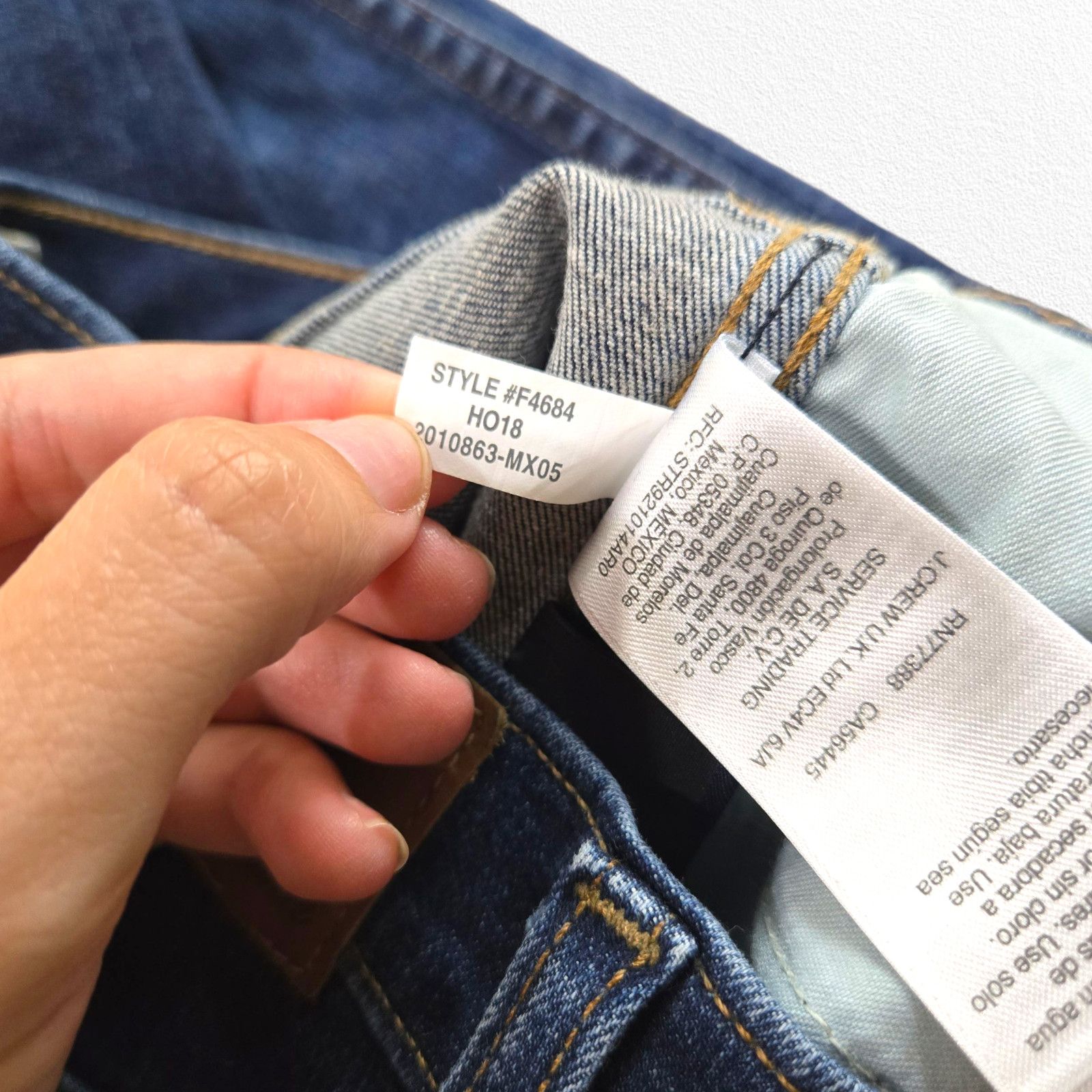 Madewell Madewell Dark Wash 10" High-Rise Skinny Jeans Size 24 Size 24" / US 00 / IT 34 - 6 Thumbnail