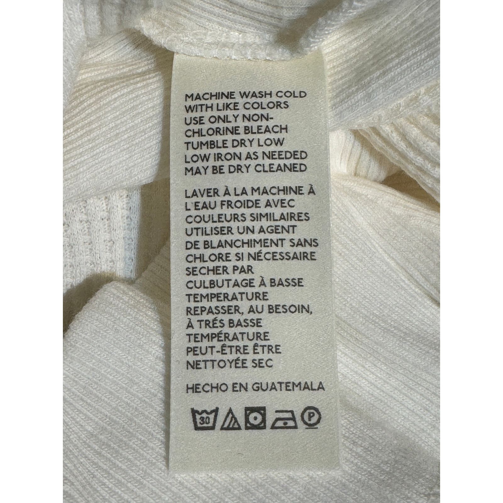 Free People Free People Santa Clara Thermal Henley in Alabaster Medium Size M / US 6-8 / IT 42-44 - 4 Thumbnail