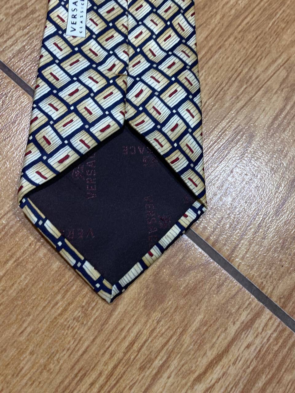 Versace Amazing Versace Abstract Silk Tie Size ONE SIZE - 9 Thumbnail