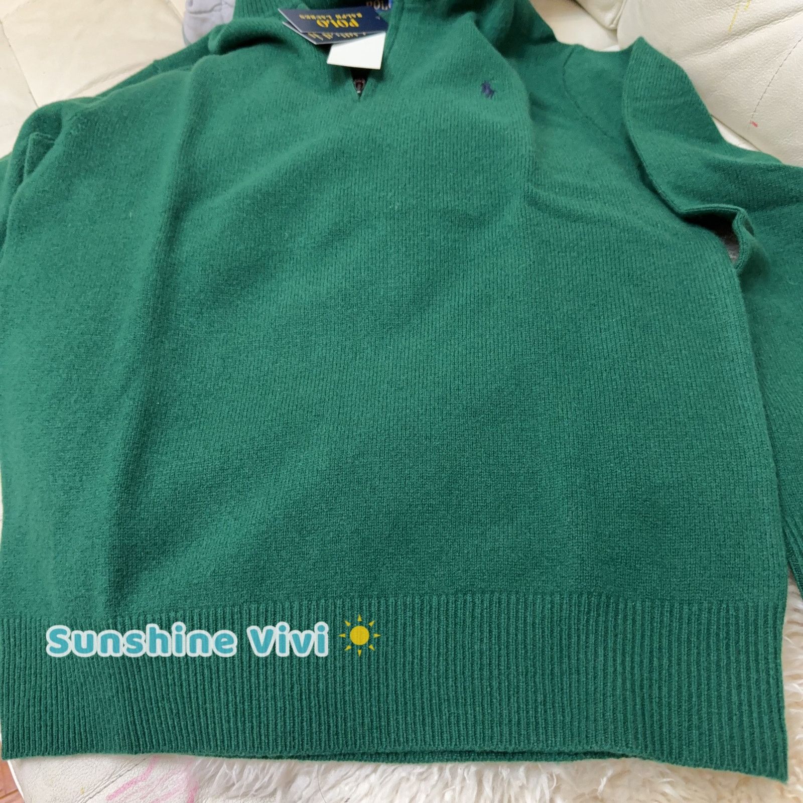 Ralph Lauren NEW POLO Ralph Lauren Wool Pullover Sweater Green Medium Size US S / EU 44-46 / 1 - 10 Thumbnail
