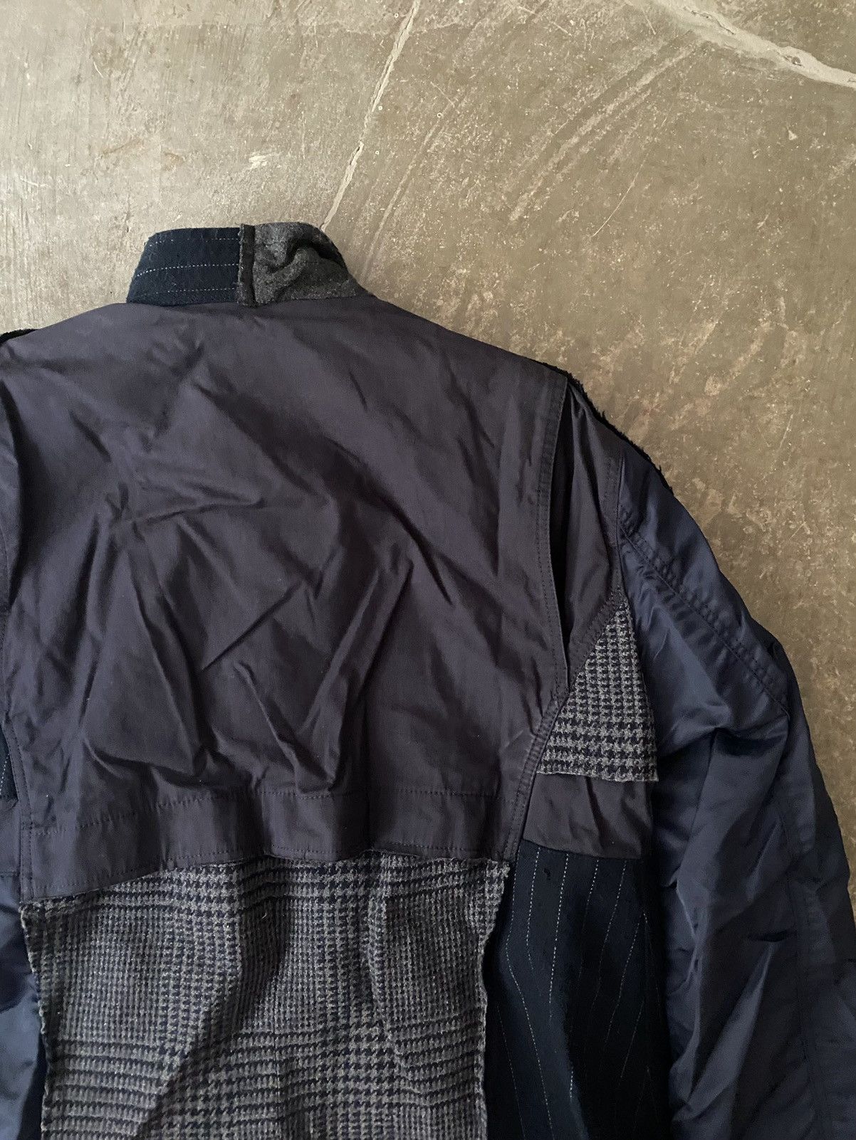 Sacai Sacai Patchwork Military Jacket Kapital Comme des Garcons Size US L / EU 52-54 / 3 - 8 Thumbnail