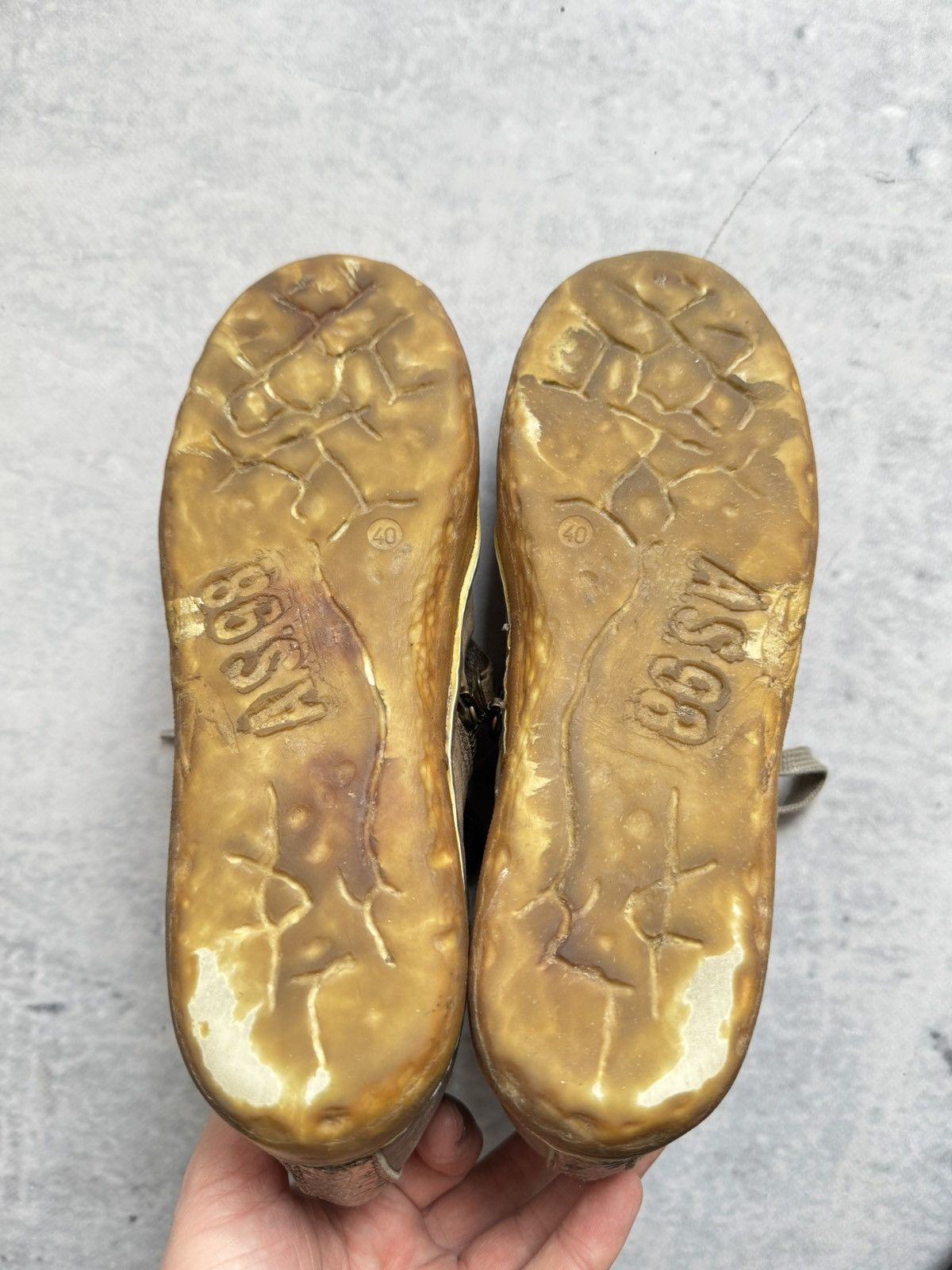 Golden Goose × Vintage AIRSTEP AS98 Golden Goose style, Avant Garde boots Size US 8 / EU 41 - 6 Thumbnail