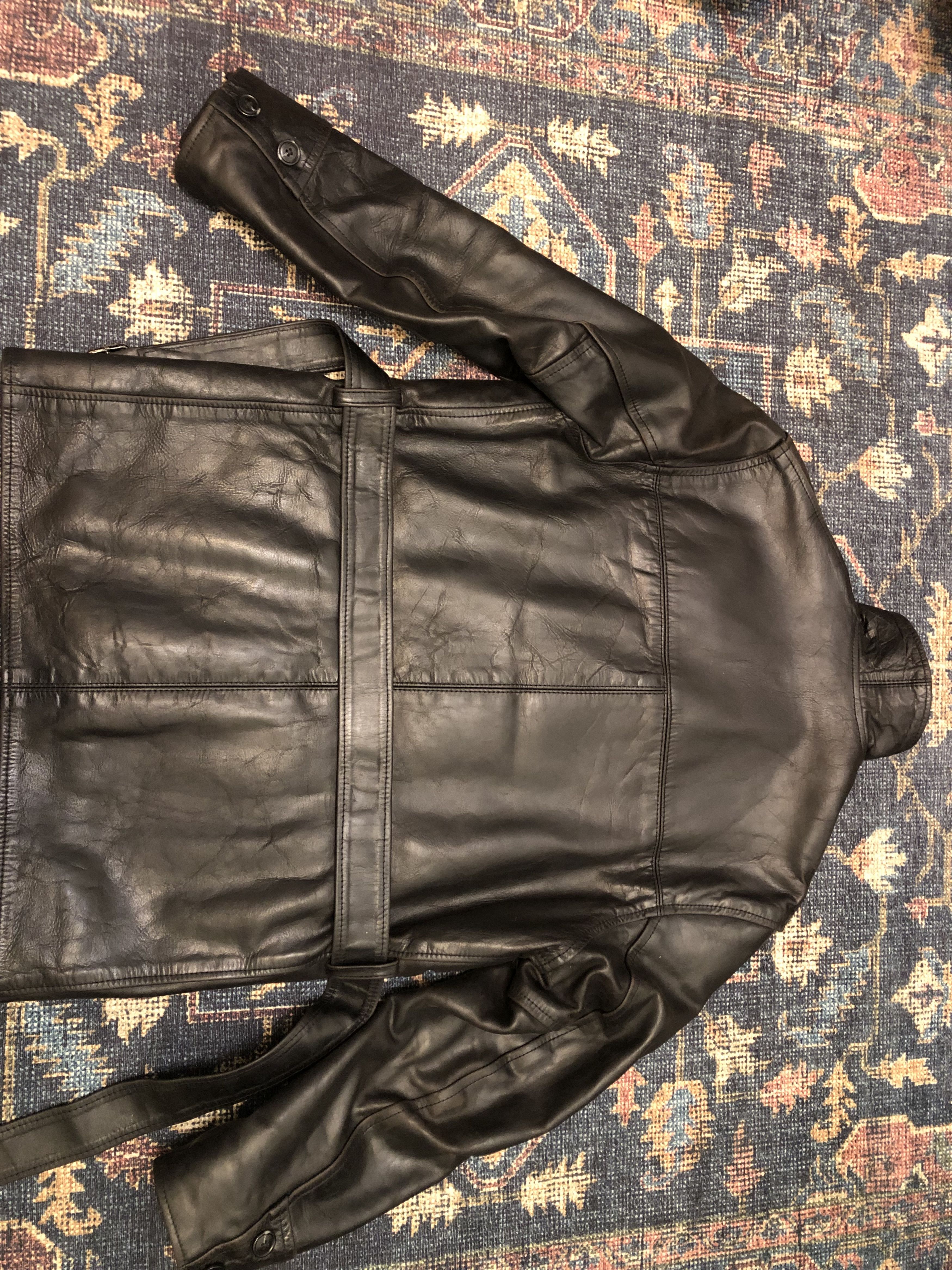 Aero Leathers Barnstormer FQHH black Size US M / EU 48-50 / 2 - 8 Thumbnail