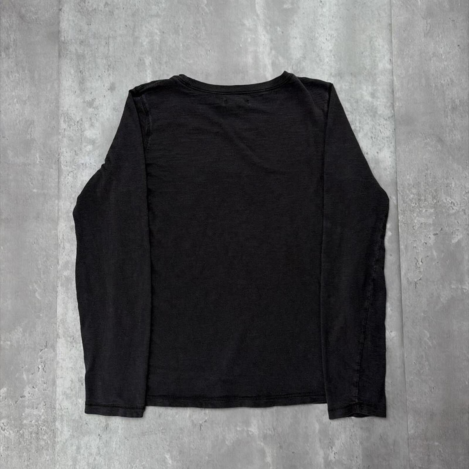 Lucky Brand Y2K Lucky Brand Grunge Distressed Long Sleeve Skater Shirt Size L / US 10 / IT 46 - 7 Thumbnail