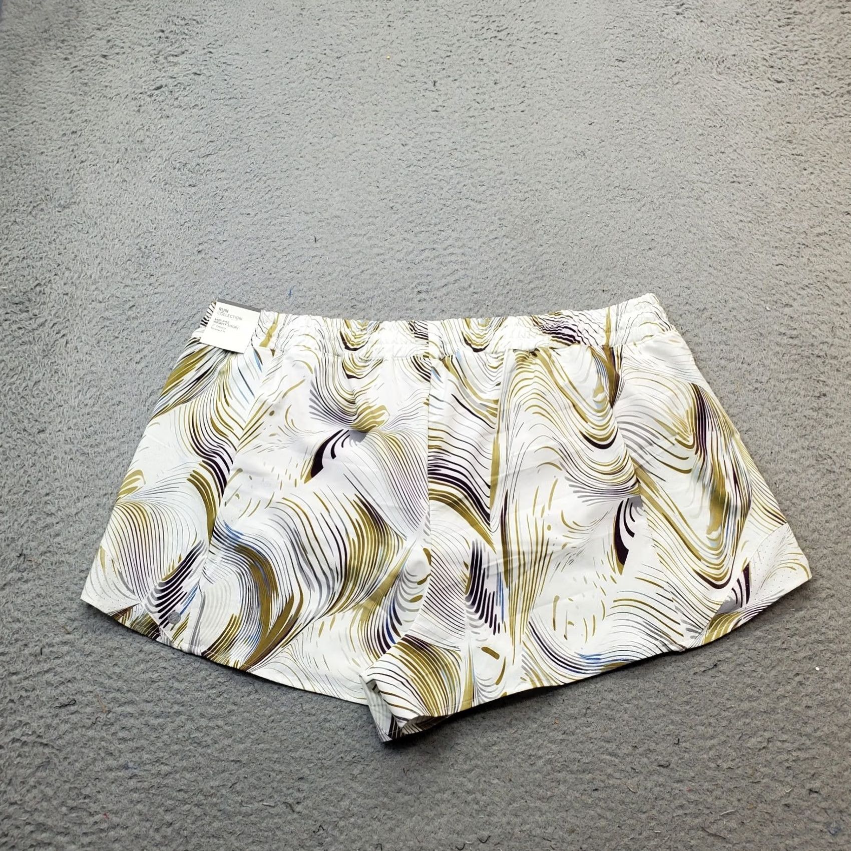 Vintage Calia Run Collection Infinity Shorts Women XXL Multi Lined Athletic Mid Rise Geometric Pattern Pockets Breathable Size 40" / US 18 - 2 Thumbnail