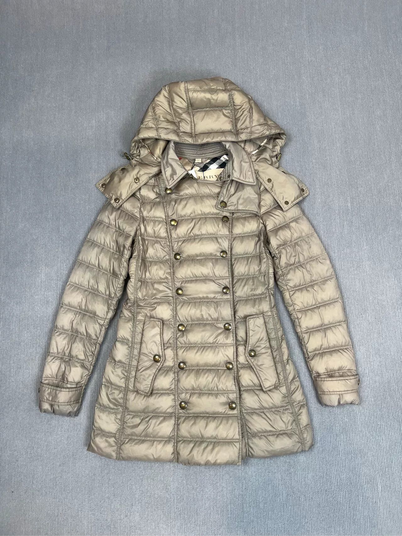 Burberry Burberry Down Hooded Jacket Size US XS / EU 42 / 0 - 1 Thumbnail