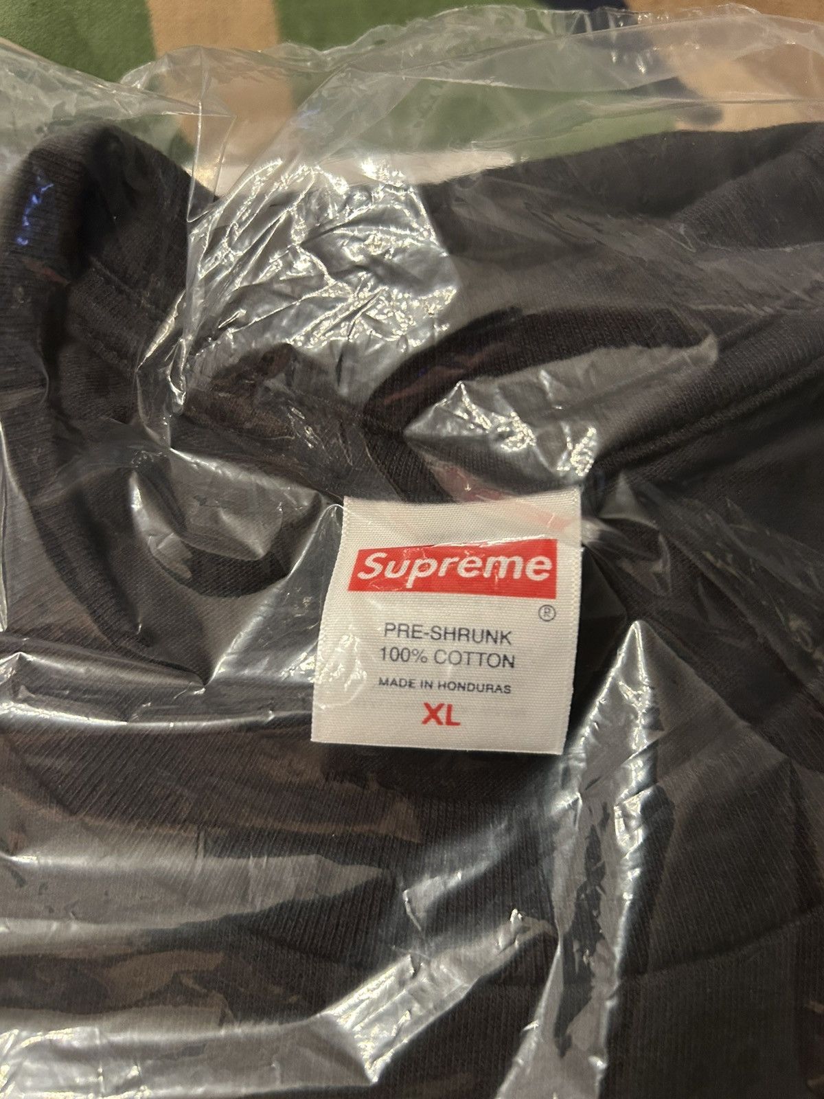 Supreme Supreme Naughty Tee Black XL FW25 Size US XL / EU 56 / 4 - 4 Thumbnail