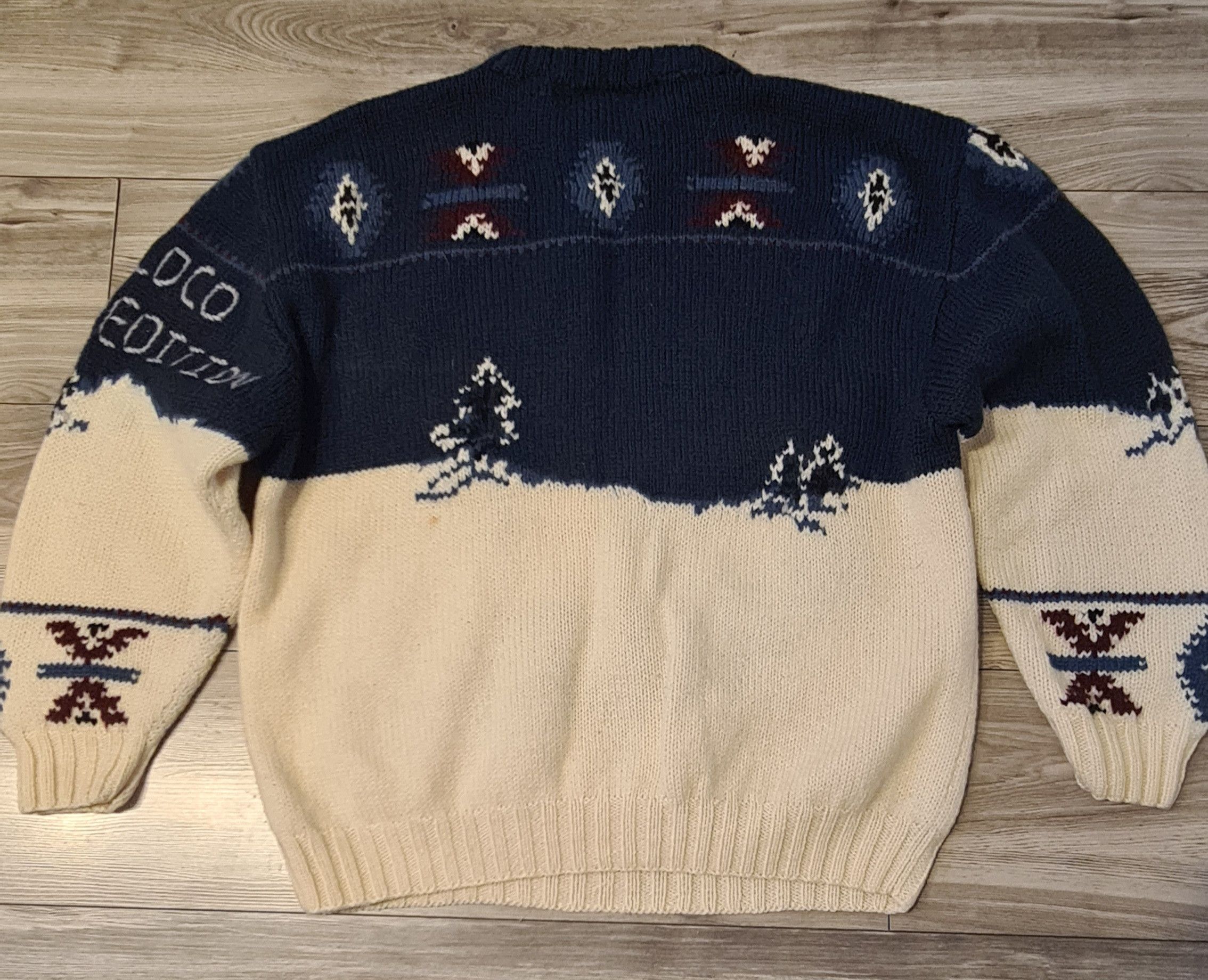 Other Vintage sweater wool Poco Loco outdoor, 90s Size US M / EU 48-50 / 2 - 6 Thumbnail