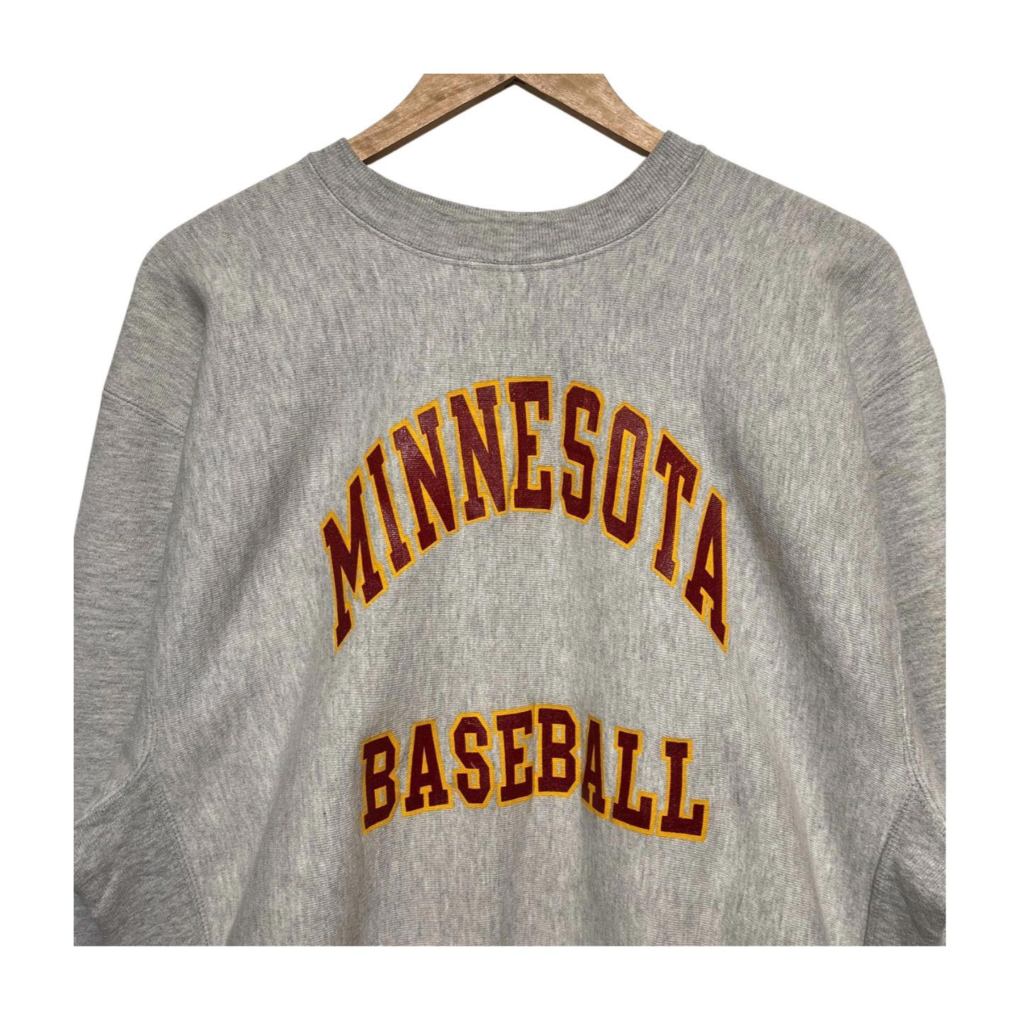 Champion × Vintage 80s Minnesota Champion Reverse Weave Warmup Sweatshirt 2XL Size US 40 / EU 56 - 1 Thumbnail
