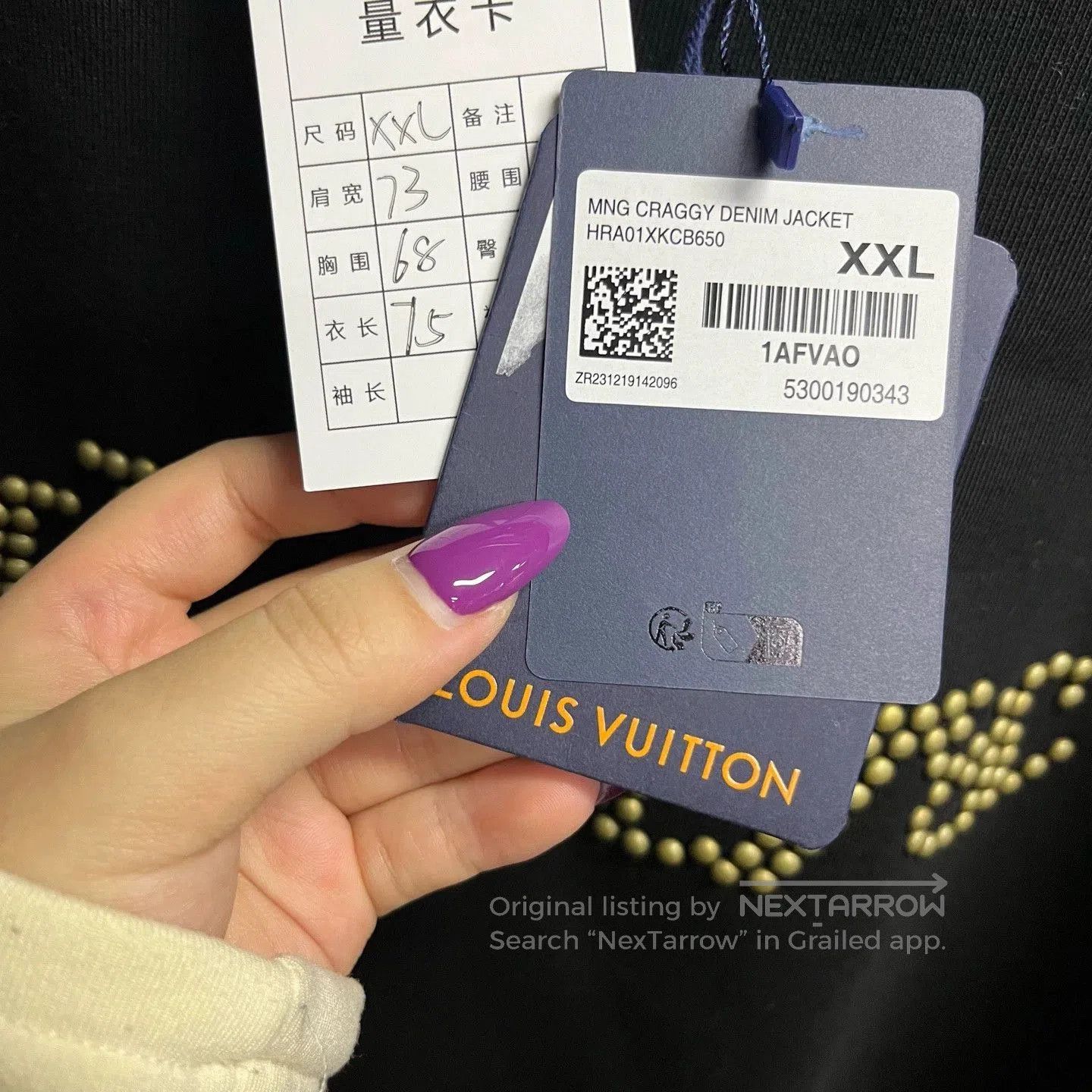 Louis Vuitton black louis vuitton long sleeve sweatshirt for men. Size US XXL / EU 58 / 5 - 3 Thumbnail