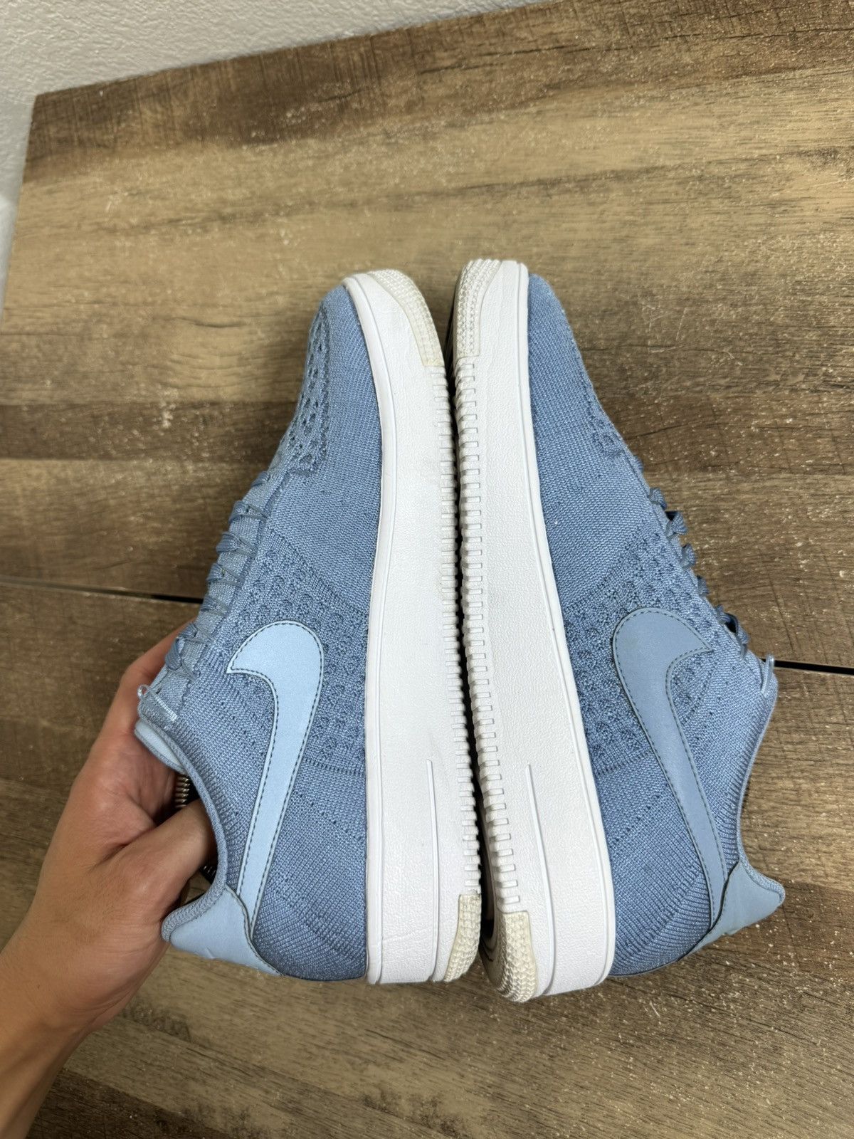 Nike Nike Air Force 1 Ultra Flyknit Low Work Blue Mens Size 9.5 Size US 9.5 / EU 42-43 - 5 Thumbnail