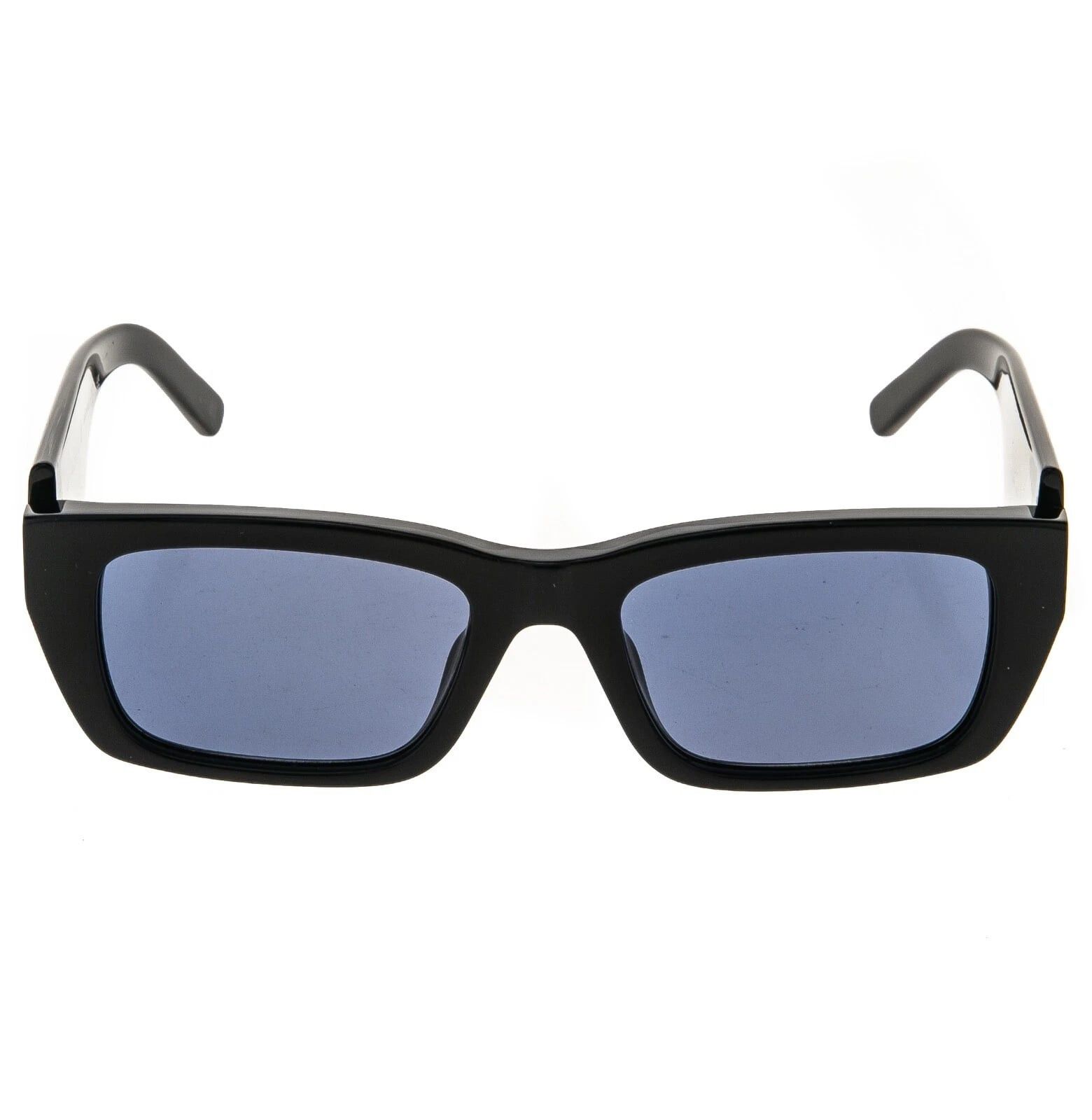 Palm Angels PALM ANGELS PERI002 002 PALM Black Blue Geometric Sunglass Size ONE SIZE - 6 Thumbnail
