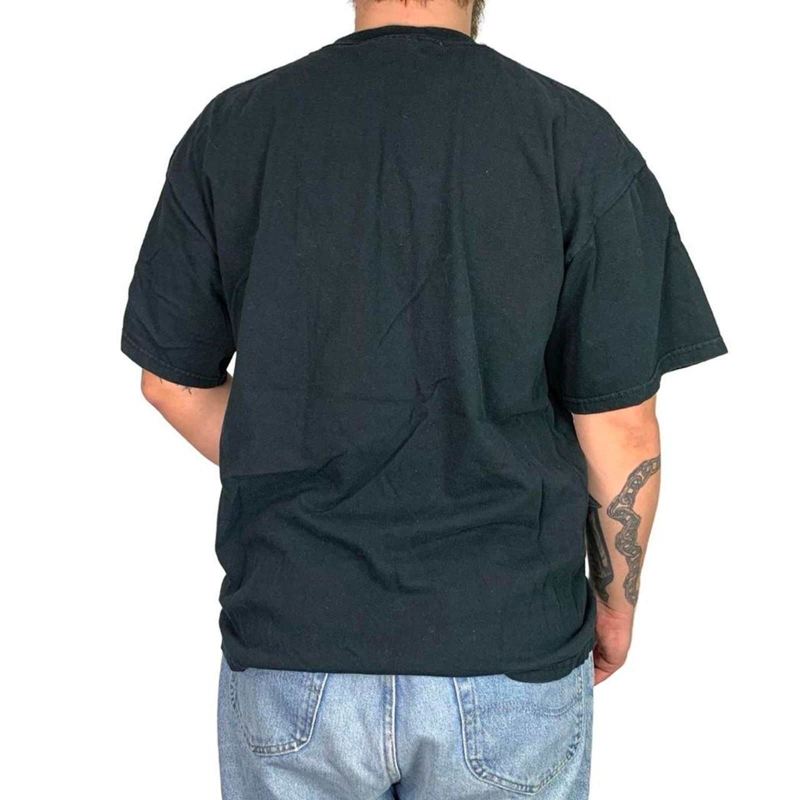Japanese Brand × Vintage Vintage 90s Trick or Treat Halloween Graphic T-Shirt Size US XL / EU 56 / 4 - 4 Thumbnail