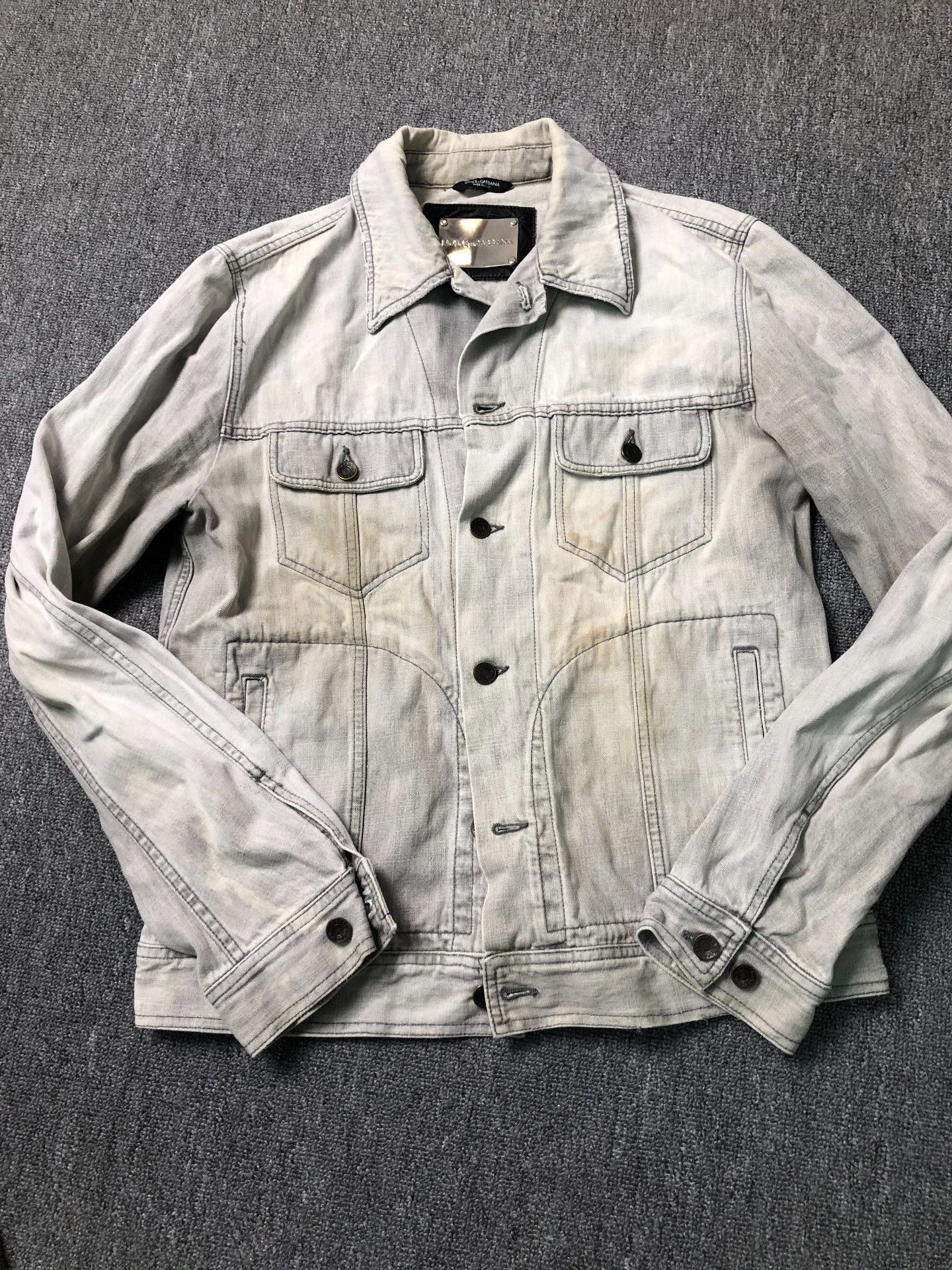 Dolce & Gabbana Dolce&Gabbana Vintage Denim Jacket Size US M / EU 48-50 / 2 - 1 Thumbnail