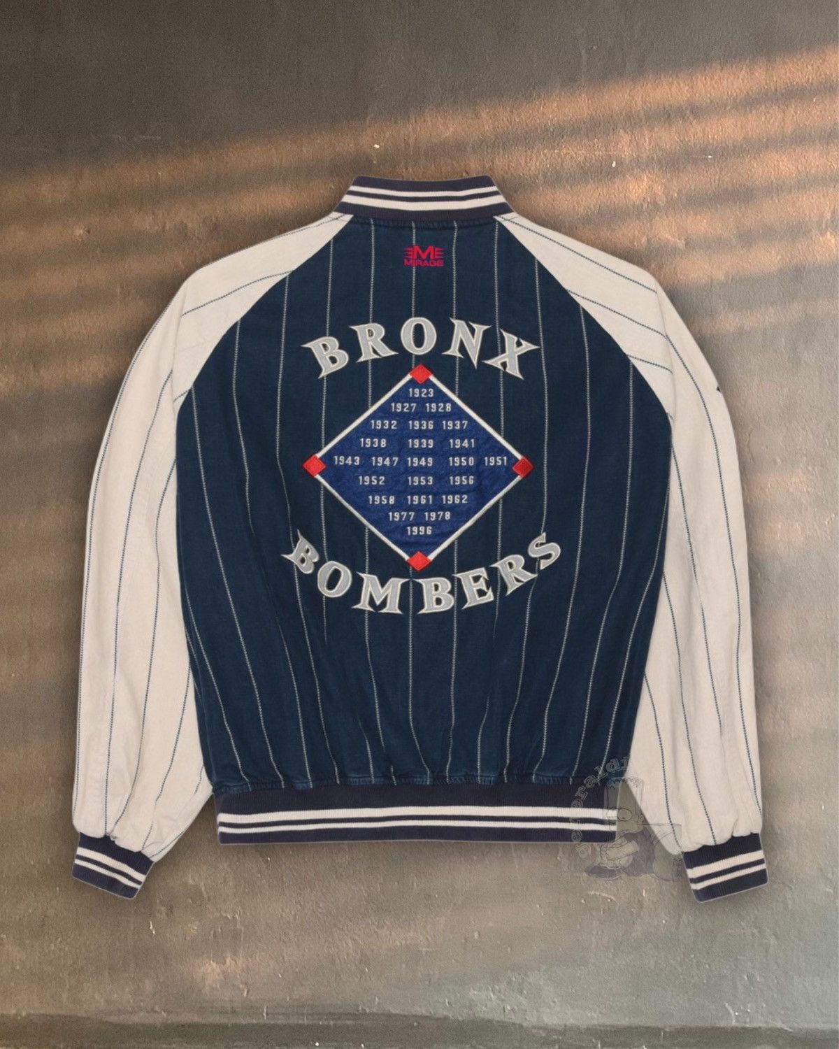 New York Yankees 90s authentic MLB yankees bronx bombers world series varsity Size US XL / EU 56 / 4 - 3 Thumbnail
