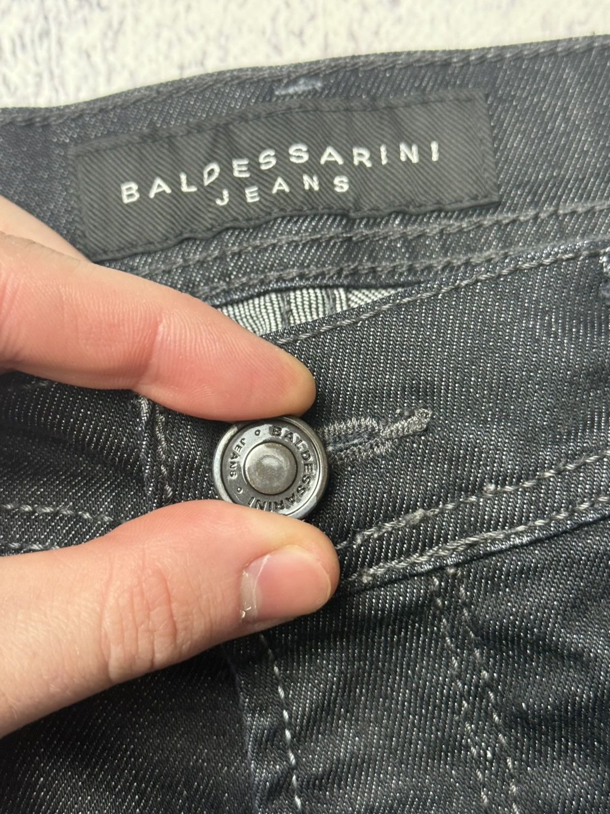 Baldessarini VINTAGE BLACK BALDESSARINI JEANS DENIM PANTS Y2K LUXURY MONE Size US 34 / EU 50 - 16 Thumbnail