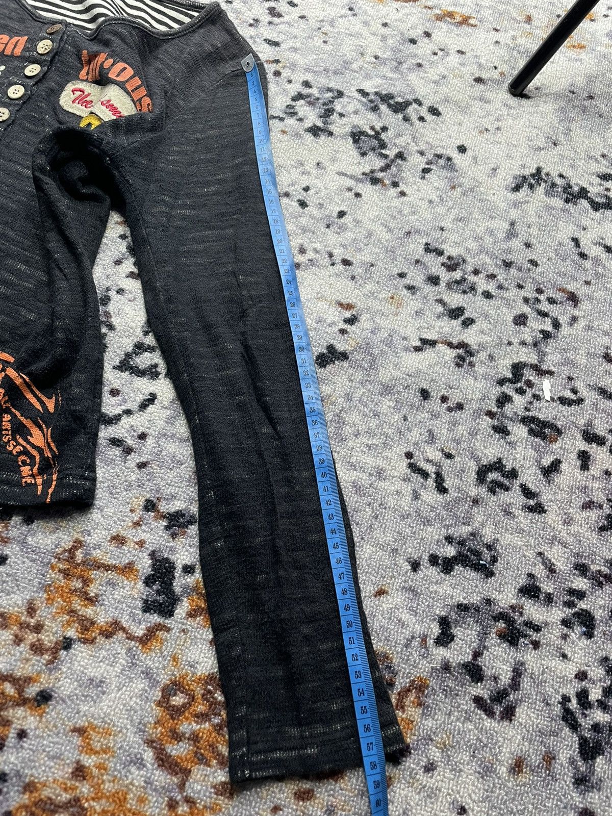 If Six Was Nine × Japanese Brand × Le Grande Bleu (L.G.B.) Japanese Stripe Poem LongSleeve LGB Style Size US S / EU 44-46 / 1 - 7 Thumbnail