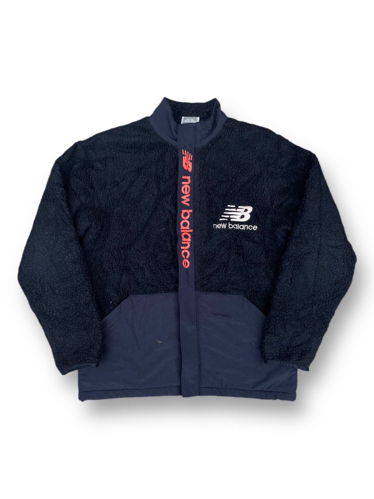 Japanese Brand × New Balance Vintage New Balance Sherpa Fleece Jacket. #D7 Size US S / EU 44-46 / 1 - 1 Thumbnail