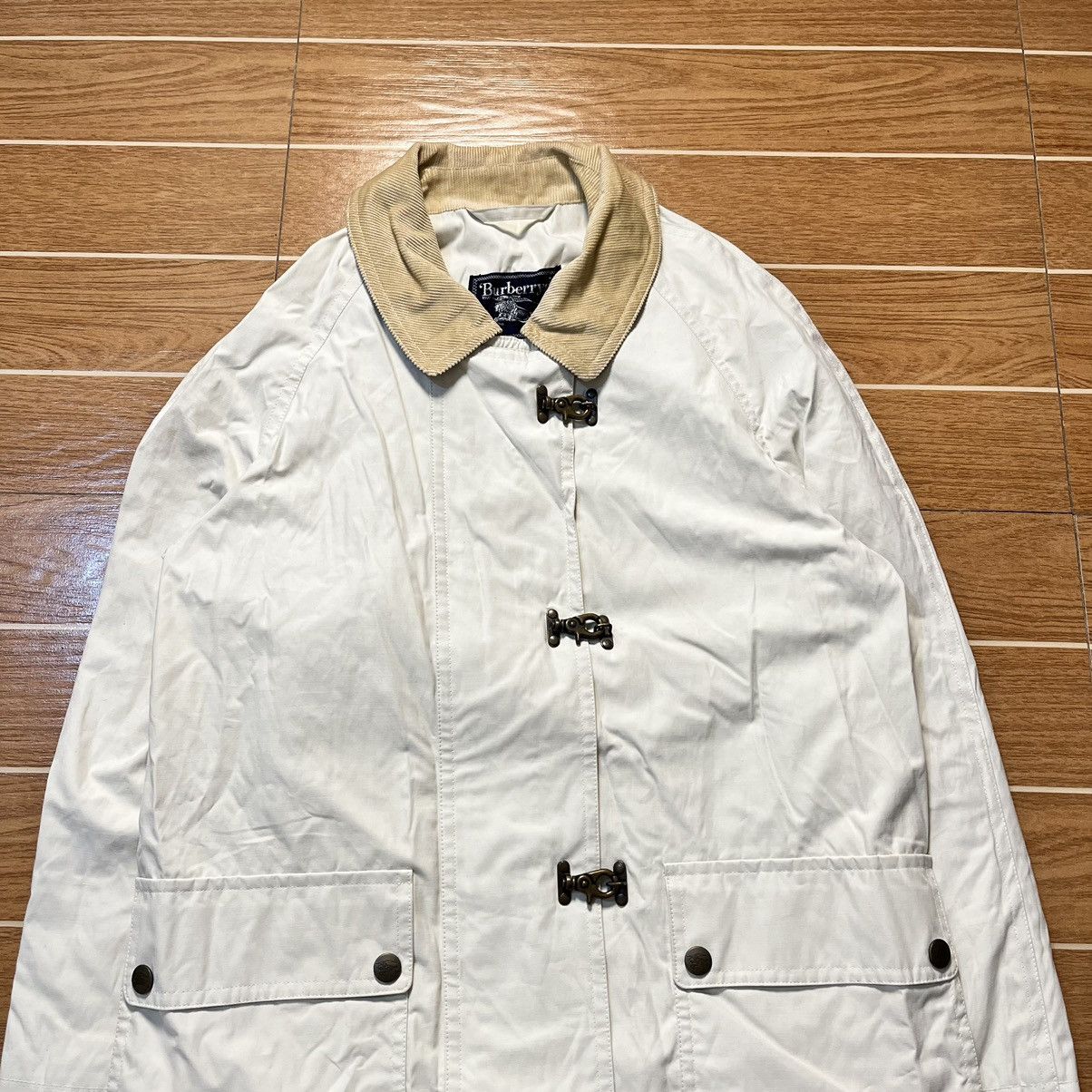 Burberry Vintage Burberrys London Nova Plaid Fireman's Jacket Size US M / EU 48-50 / 2 - 2 Thumbnail