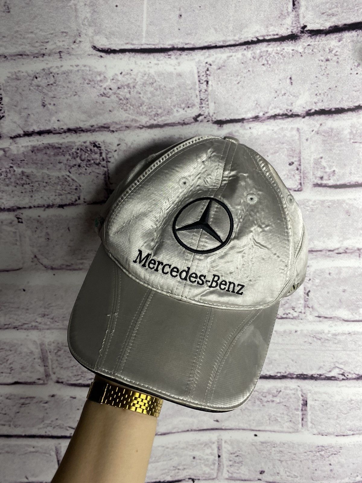 Mercedes-Benz Men's vintage Petronas Mercedes Benz F1 Henri Lloyd cap Size ONE SIZE - 1 Thumbnail