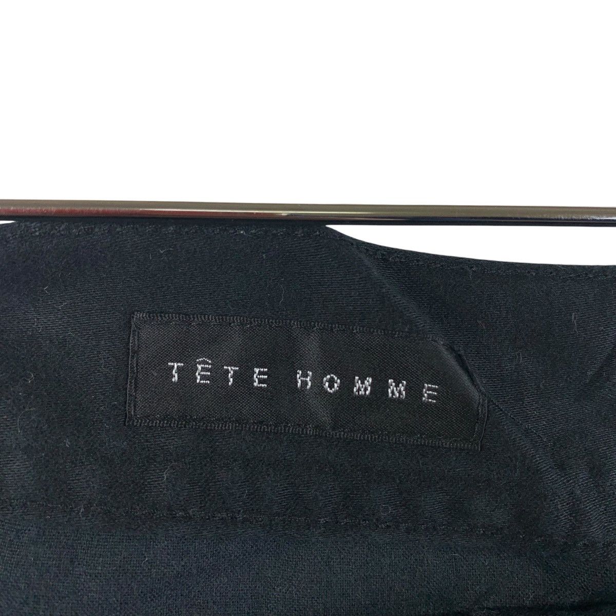 Issey Miyake × Japanese Brand × Tete Homme TETE HOMME issey miyake black colour jeans Size US 31 - 3 Thumbnail