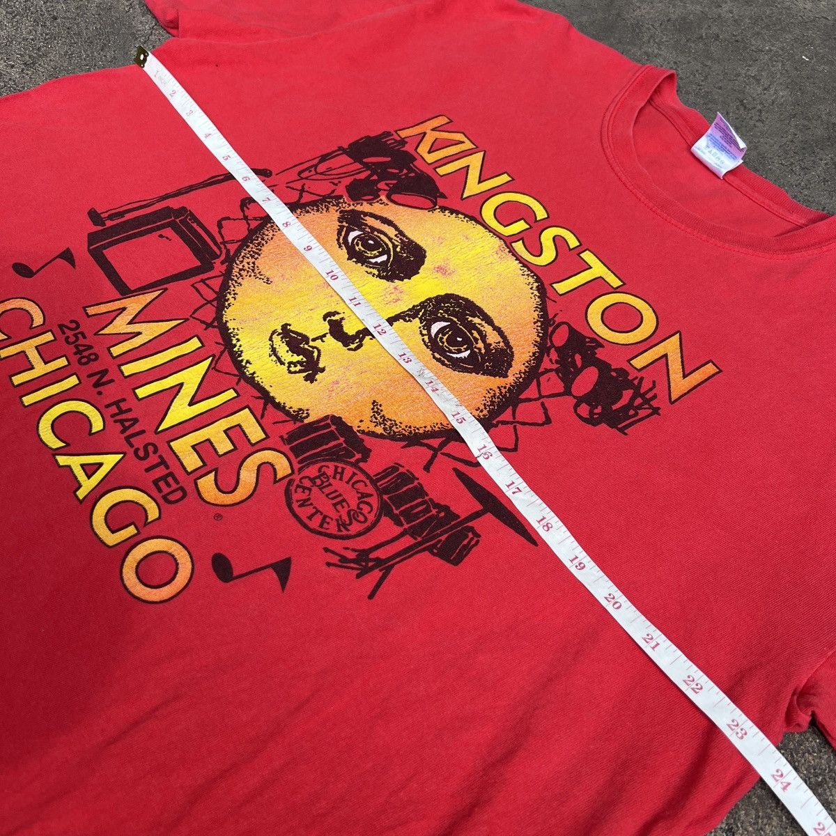 Band Tees × Vintage Vintage Y2K Kingston Mines Blues Nightclub Promo Tee XL Size US XL / EU 56 / 4 - 6 Thumbnail