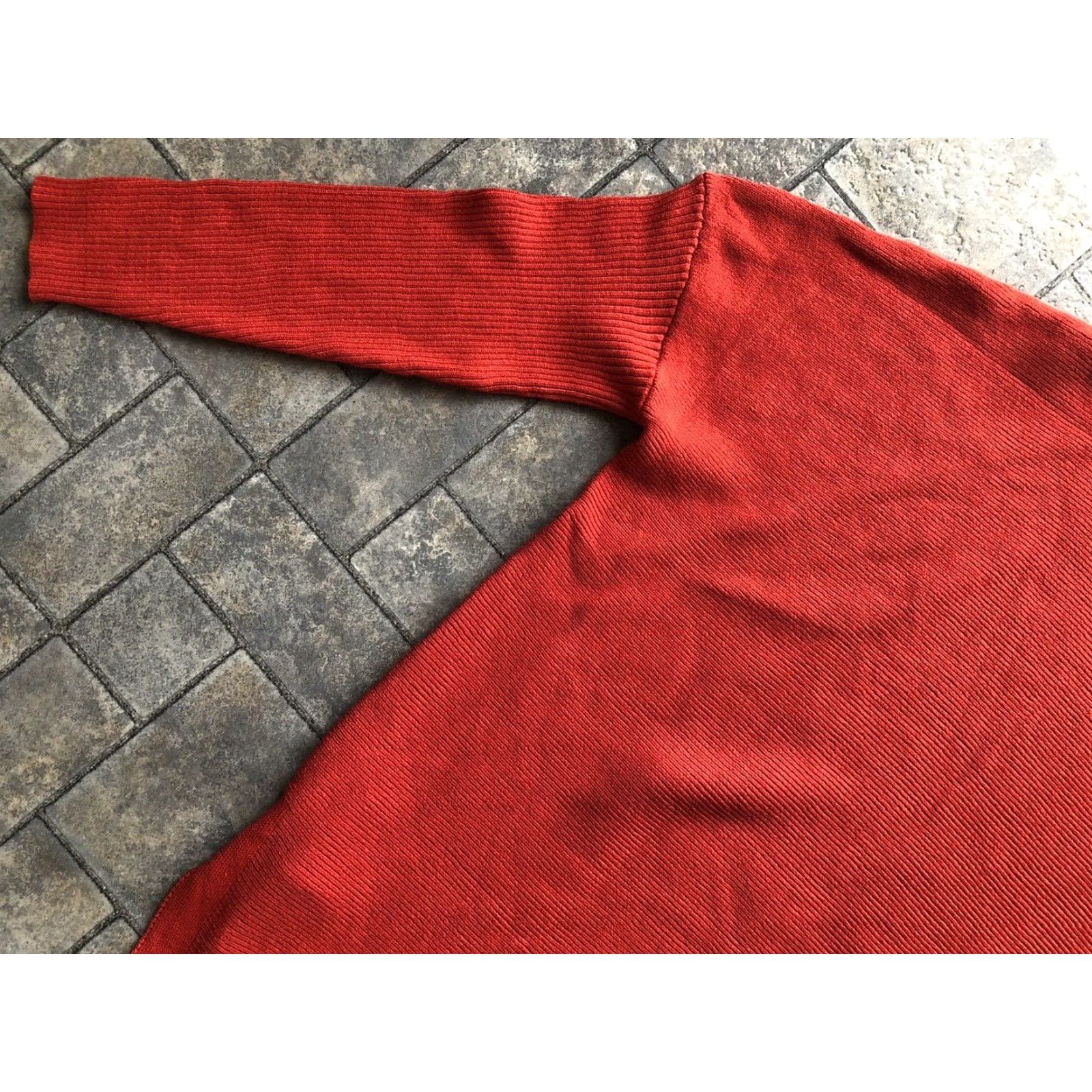 Vintage NWT New Lillusory Classic Women’s Orange Turtleneck Sweater Size XL Size XL / US 12-14 / IT 48-50 - 7 Thumbnail