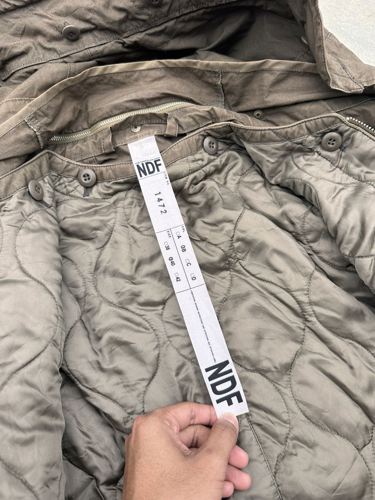 Nude: Masahiko Maruyama Nude : Masahiko Maruyama Parka Size US S / EU 44-46 / 1 - 6 Thumbnail