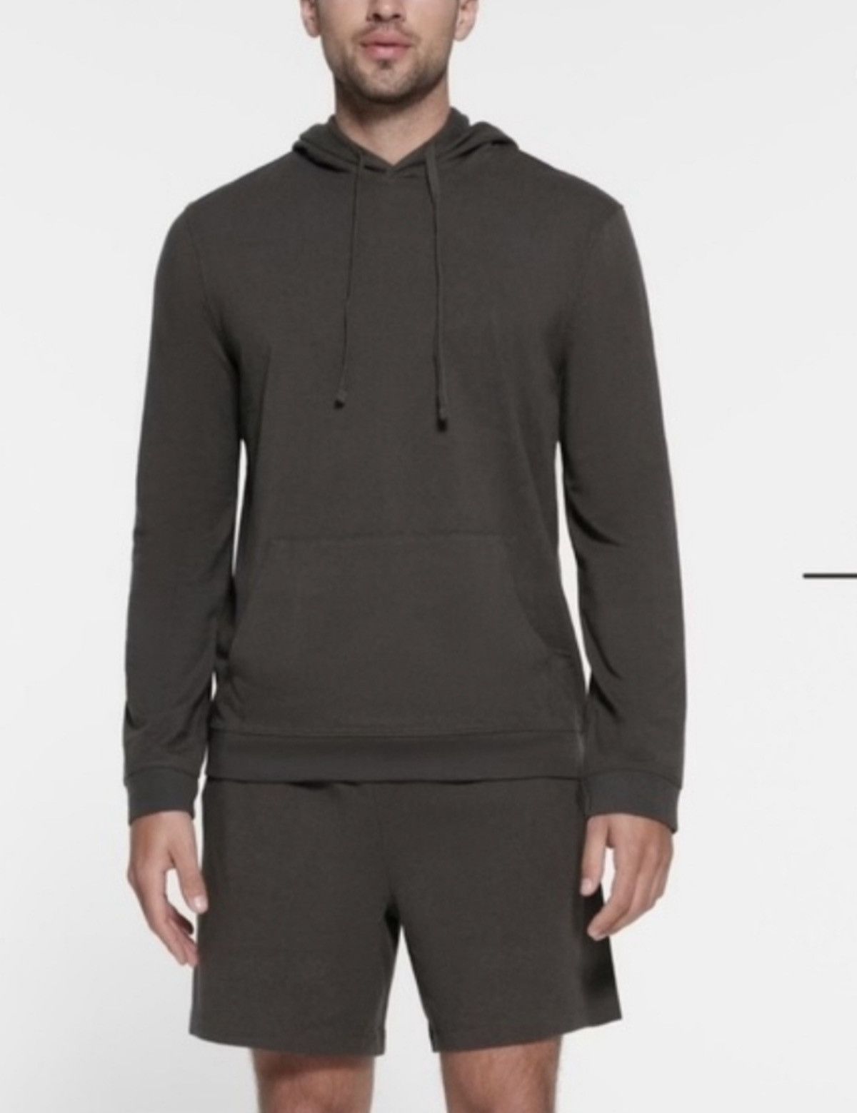 Other SKIMS Men's Dark Charcoal Hoodie - Pullover Drawstring Size US XL / EU 56 / 4 - 1 Thumbnail