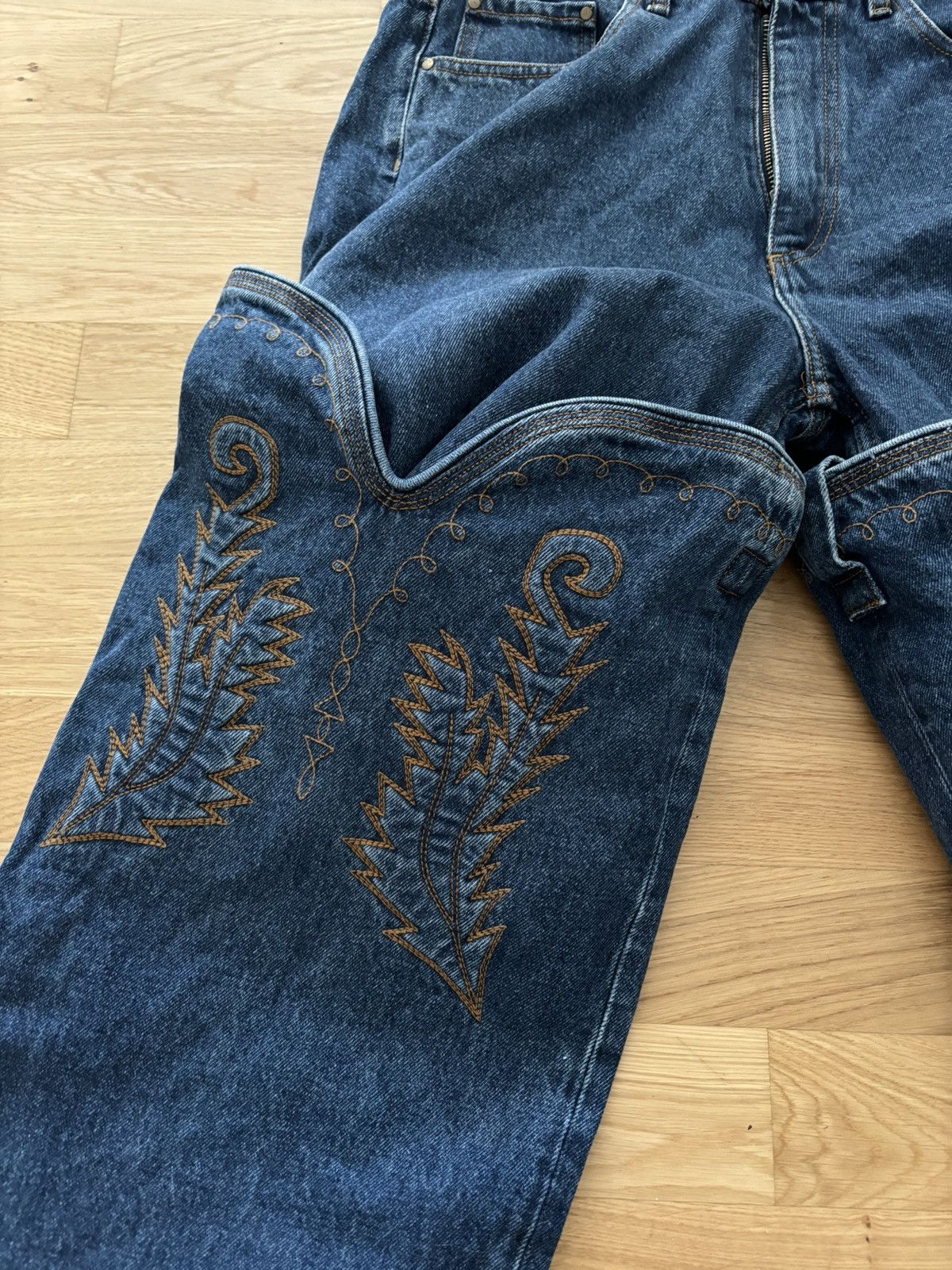 Y/Project Y/Project Evergreen Cowboy Jeans in 30 Size US 30 / EU 46 - 4 Thumbnail
