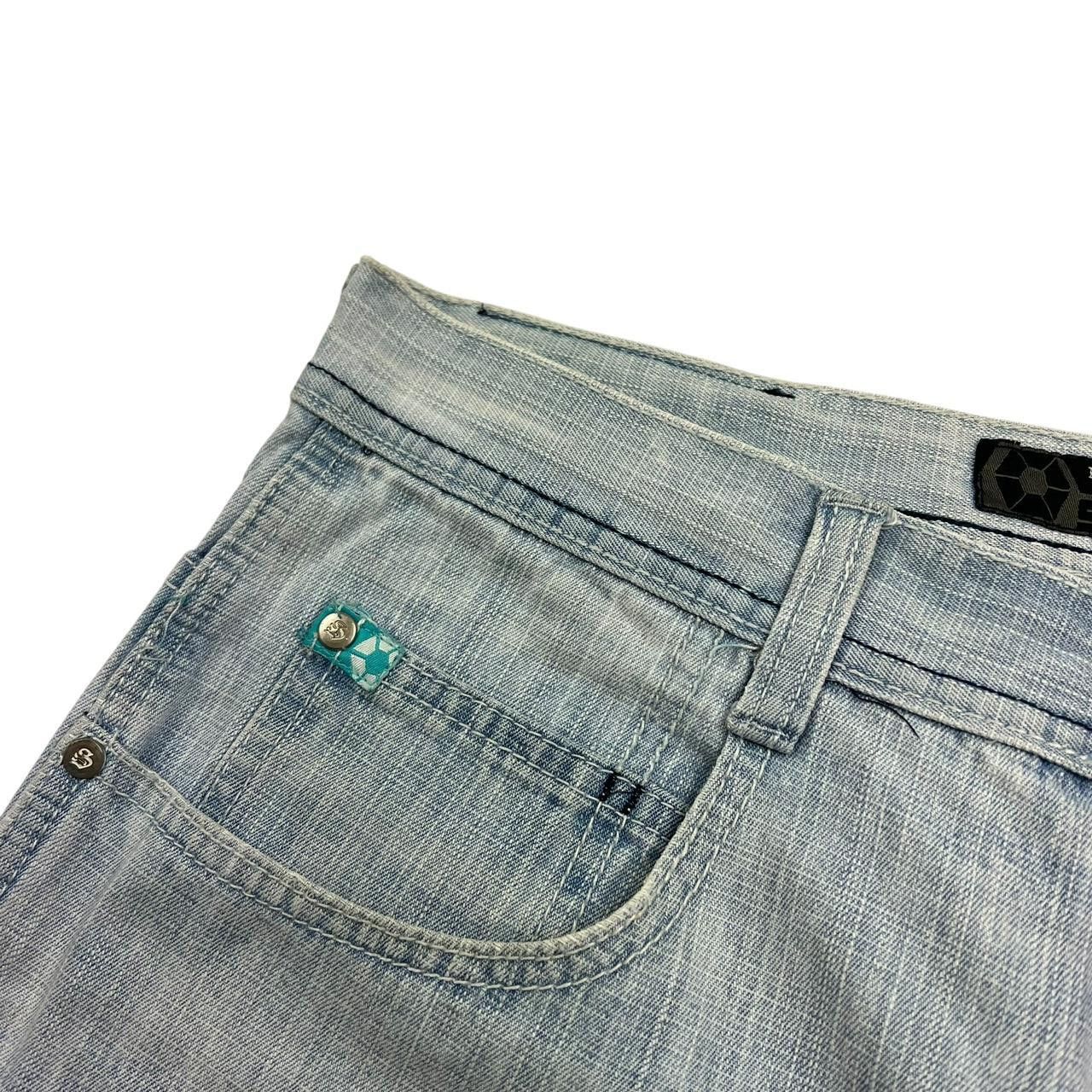 Southpole Vintage Southpole Light Wash Denim Shorts / Jorts - Waist 34 Size US 34 / EU 50 - 4 Thumbnail