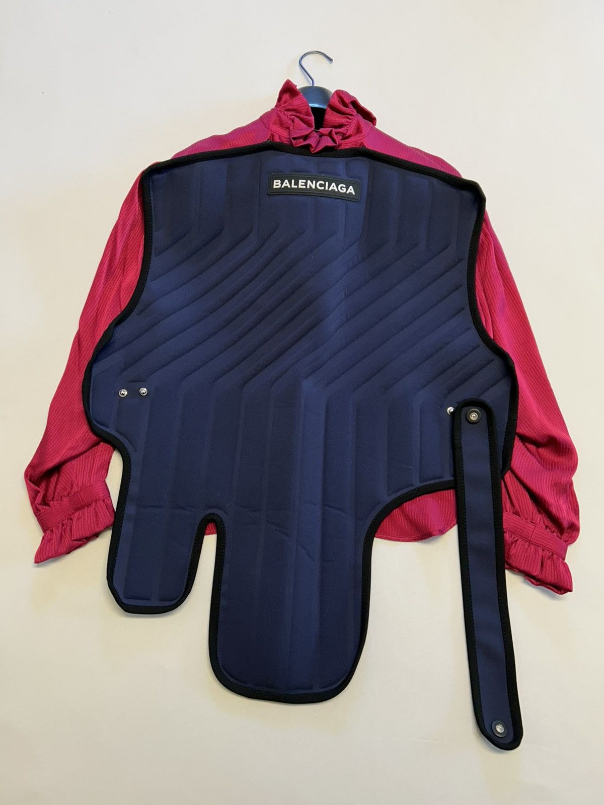 Balenciaga FW2017 Runway Car Mat Shirt Size US S / EU 44-46 / 1 - 5 Thumbnail
