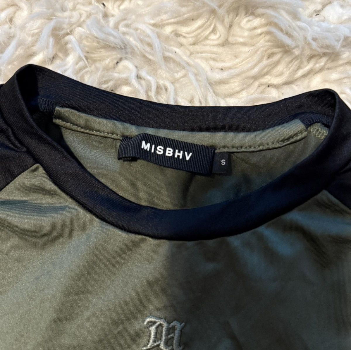 Misbhv Olive green mishbv shirt Size S / US 4 / IT 40 - 2 Thumbnail