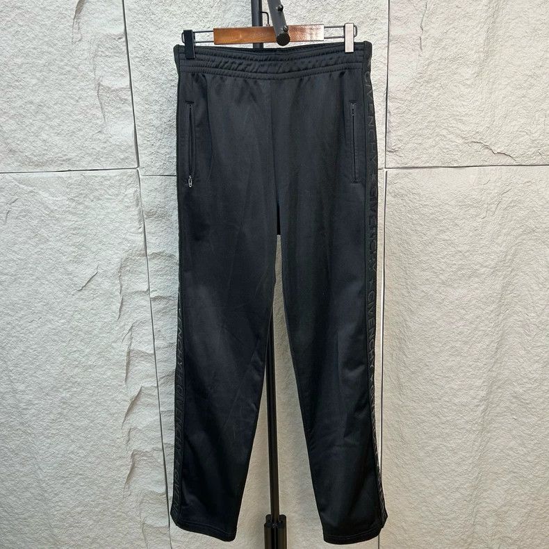 Givenchy Givenchy Black side logo long pants size 36 Size US 36 / EU 52 - 1 Thumbnail