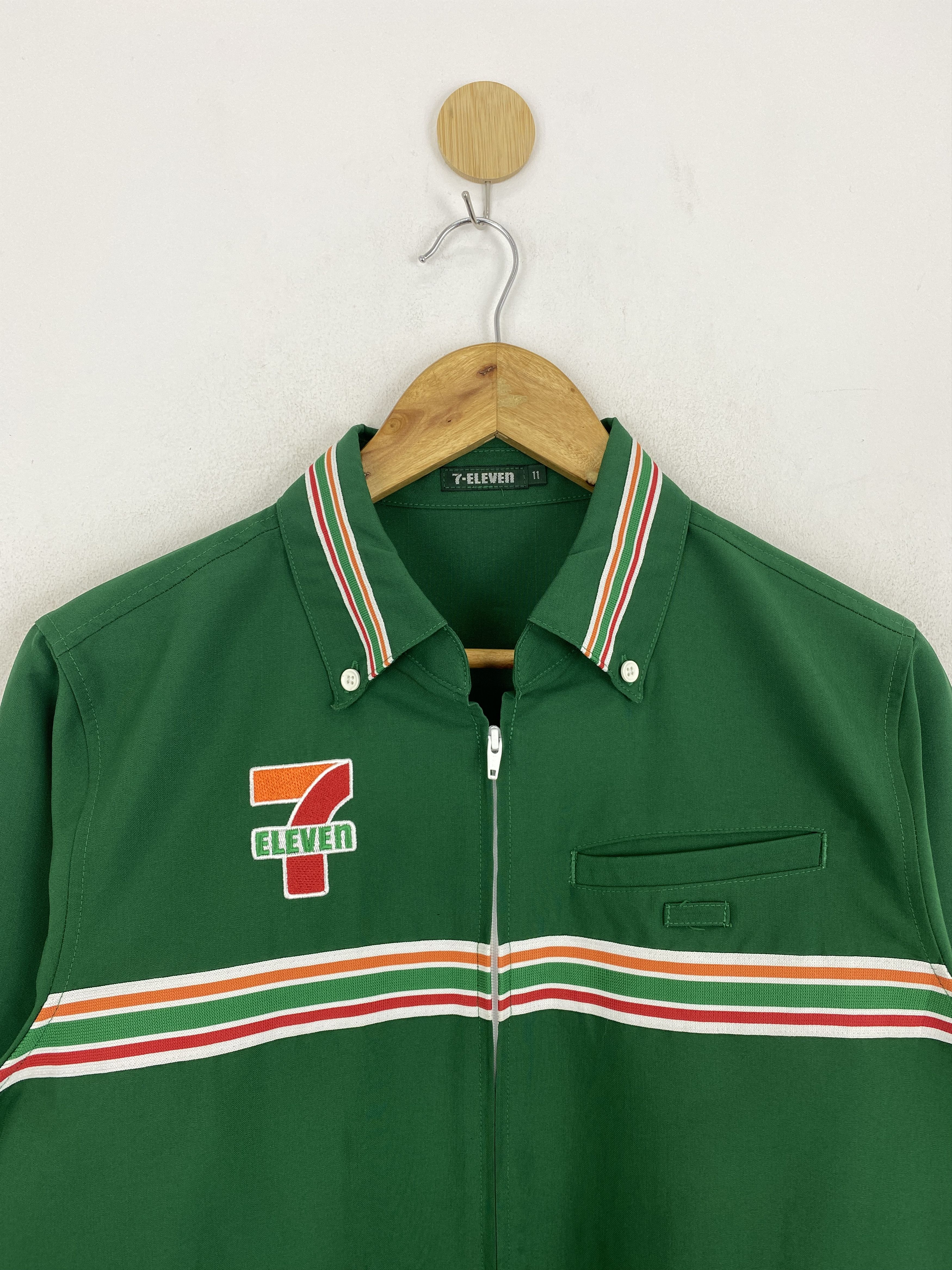 Vintage Vintage 7-Eleven Workwear Zipper Jacket J1912 Size US M / EU 48-50 / 2 - 2 Thumbnail