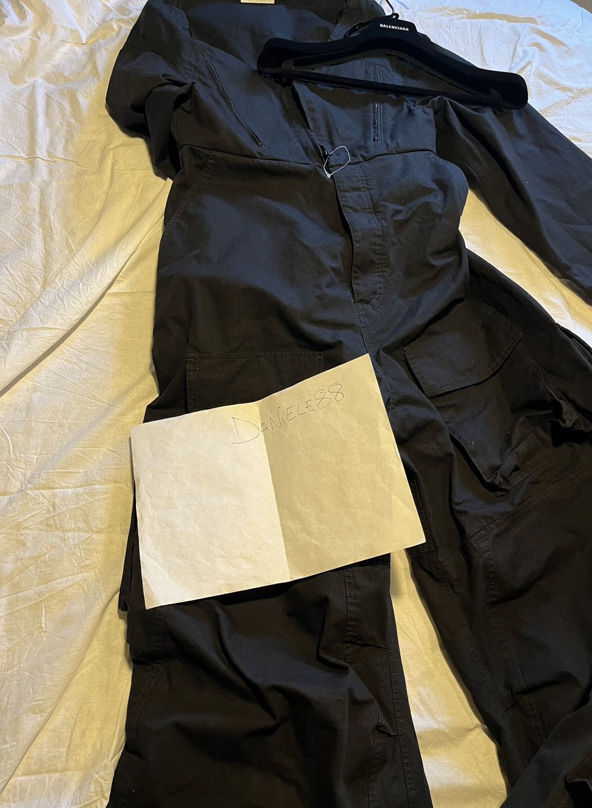 Balenciaga Balenciaga cargo jumpsuit. Size 26" / US 2 / IT 38 - 23 Thumbnail