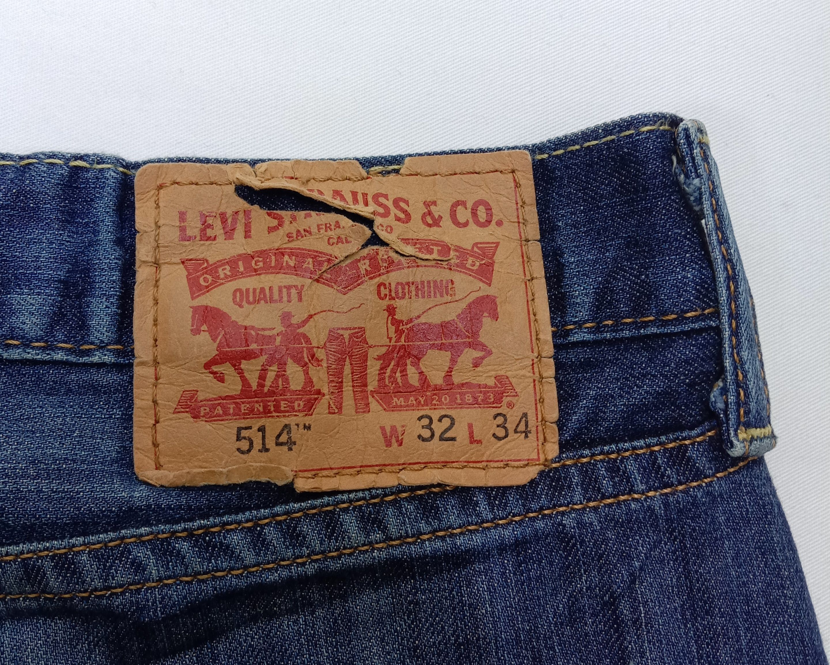 Levi's Vintage Levi's 514 Jeans Earth Tone Distressed Denim Size US 32 / EU 48 - 14 Thumbnail