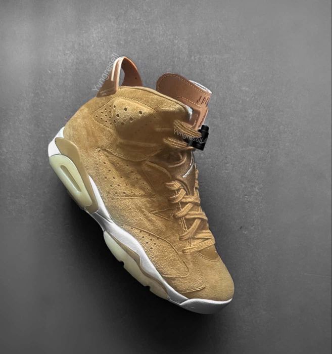 Jordan retro clearance 6 brown suede