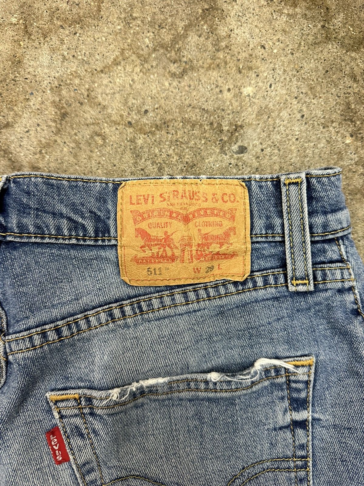Levi's Levi’s 511 Denim Shorts Size 30 Size US 30 / EU 46 - 3 Thumbnail
