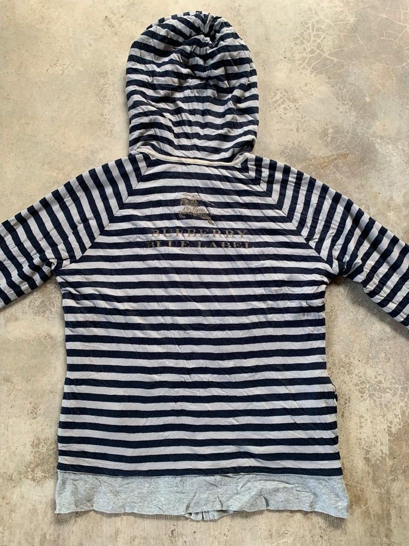 Burberry Burberry Striped Reversible Hoodie Size XS / US 0-2 / IT 36-38 - 6 Thumbnail