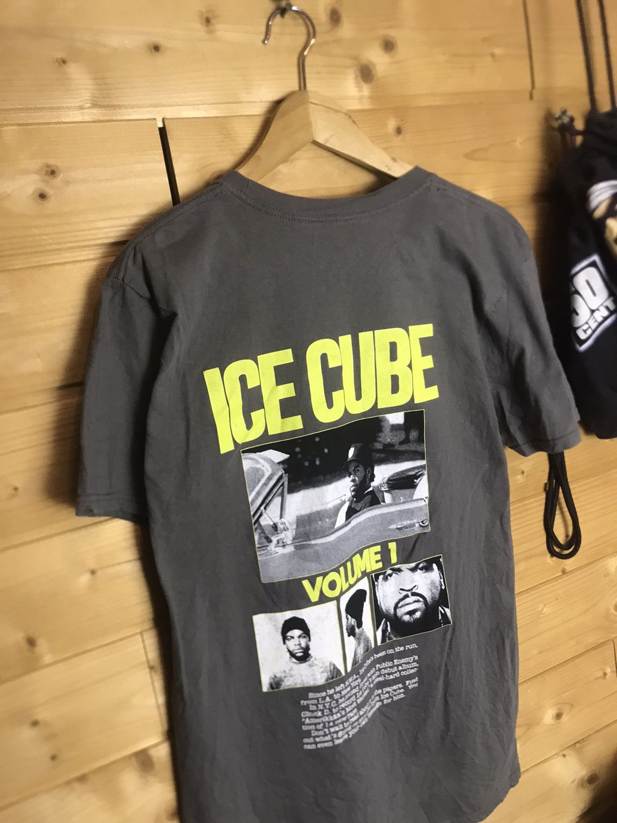 Band Tees Ice Cube volume 1 back print oversized t-shirt Size US S / EU 44-46 / 1 - 6 Thumbnail