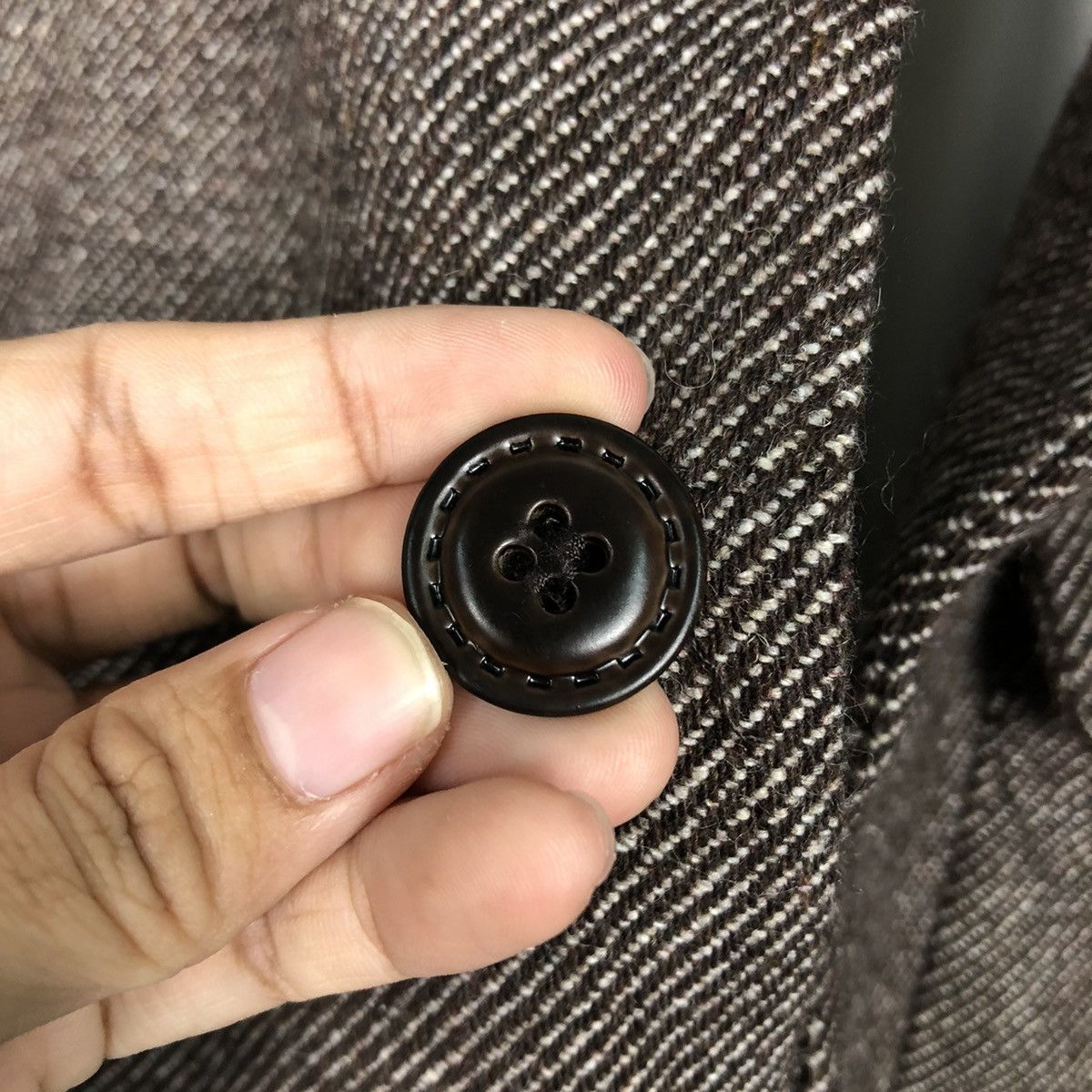 Japanese Brand 📌Vintage Chore Wool Herringbone Jacket Morgan Homme Kapital Size US M / EU 48-50 / 2 - 17 Thumbnail