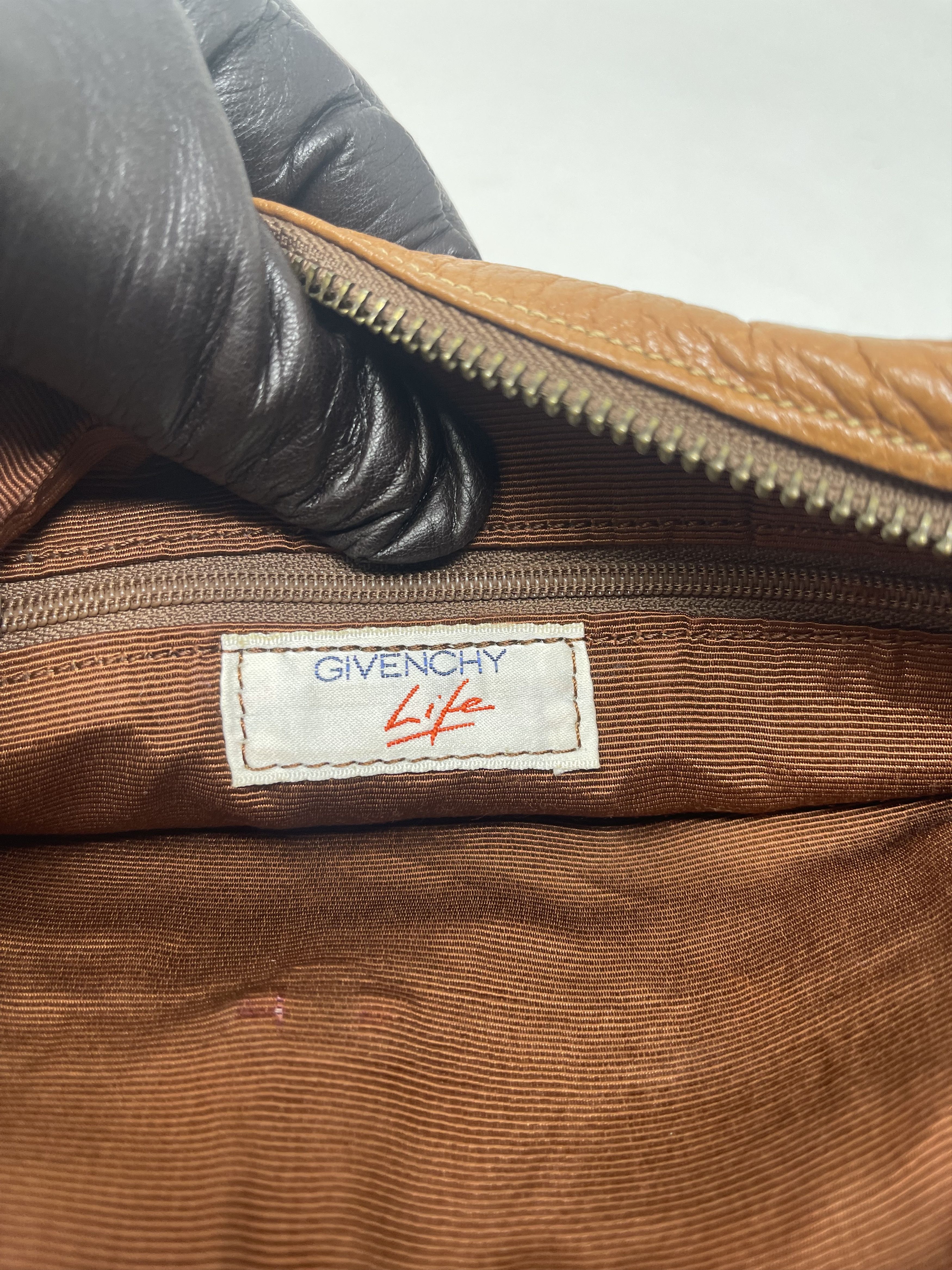 Givenchy Vintage Givenchy Calfskin Leather Sling Bag Size ONE SIZE - 7 Thumbnail