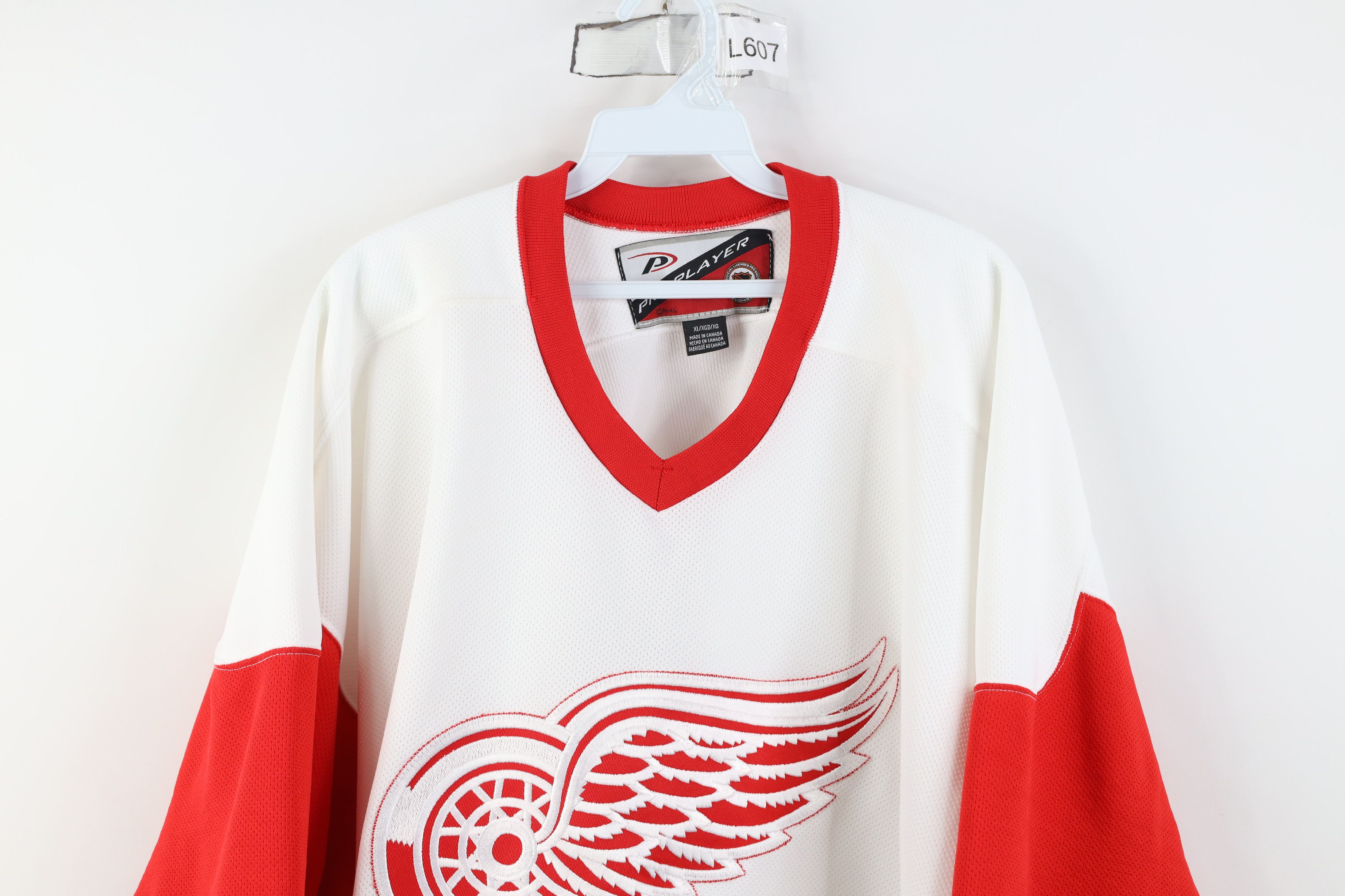Vintage Vintage 90s Red Wings Hockey Jersey White 2Pac 2 Pac Size US XL / EU 56 / 4 - 2 Thumbnail