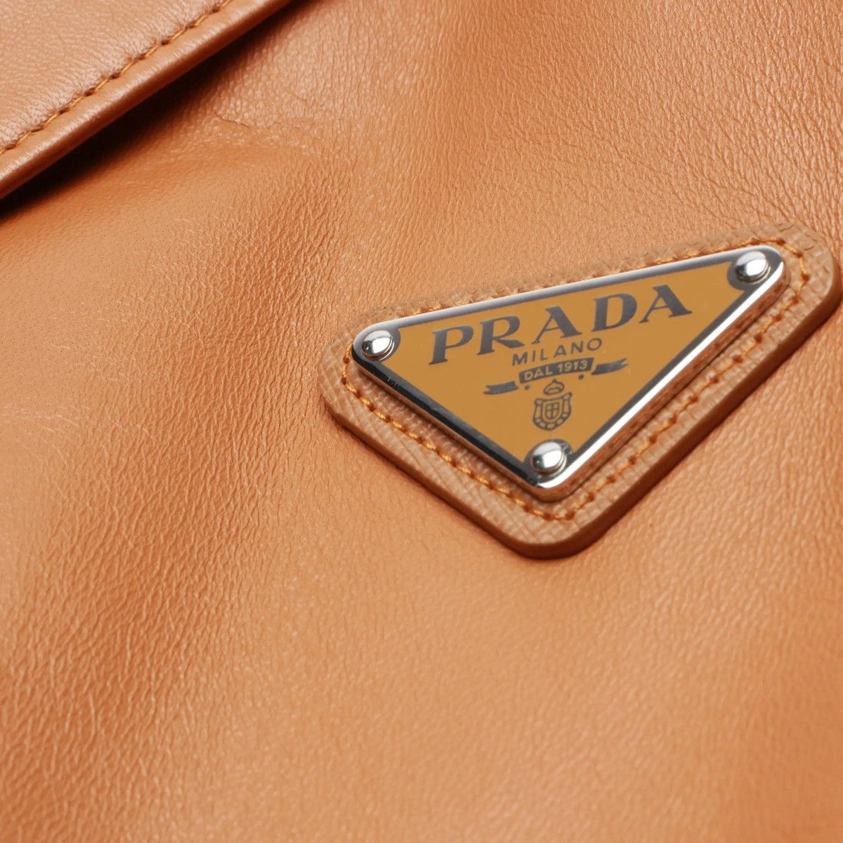 Prada Prada Leather Blazer Jacket Size XS / US 0-2 / IT 36-38 - 3 Thumbnail