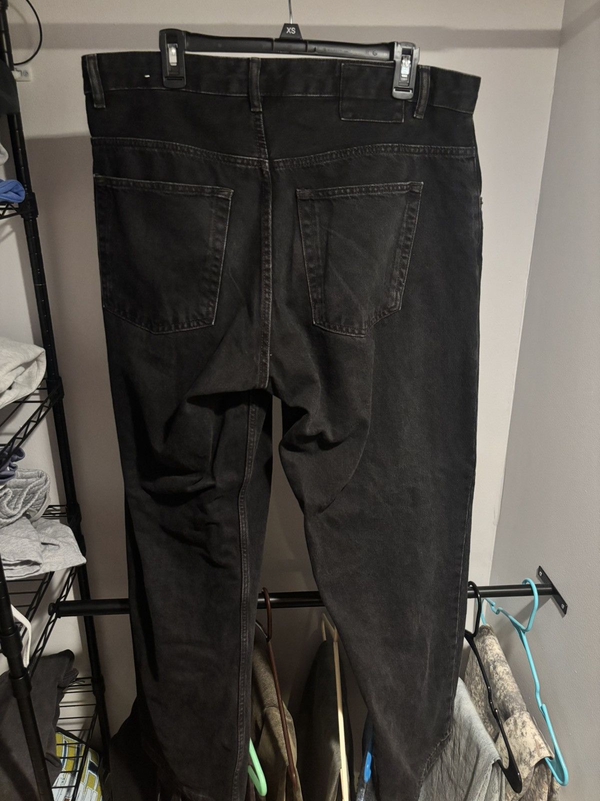 Zara Baggy Zara Jeans Black Size 36 Size US 36 / EU 52 - 4 Thumbnail