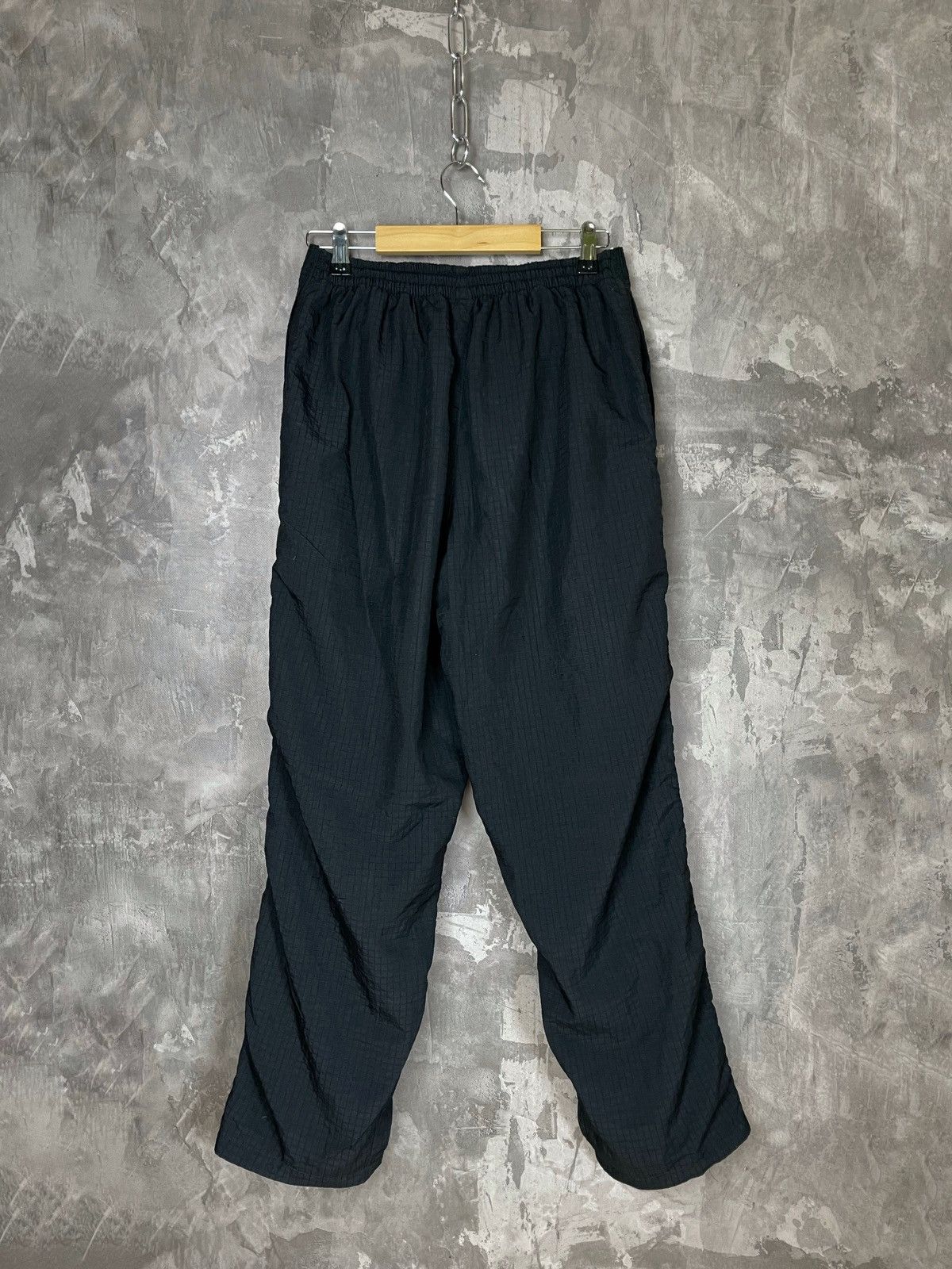 Nike × Vintage Vintage 90s Nike Snap Button Side Track Pants Size US 32 / EU 48 - 8 Thumbnail