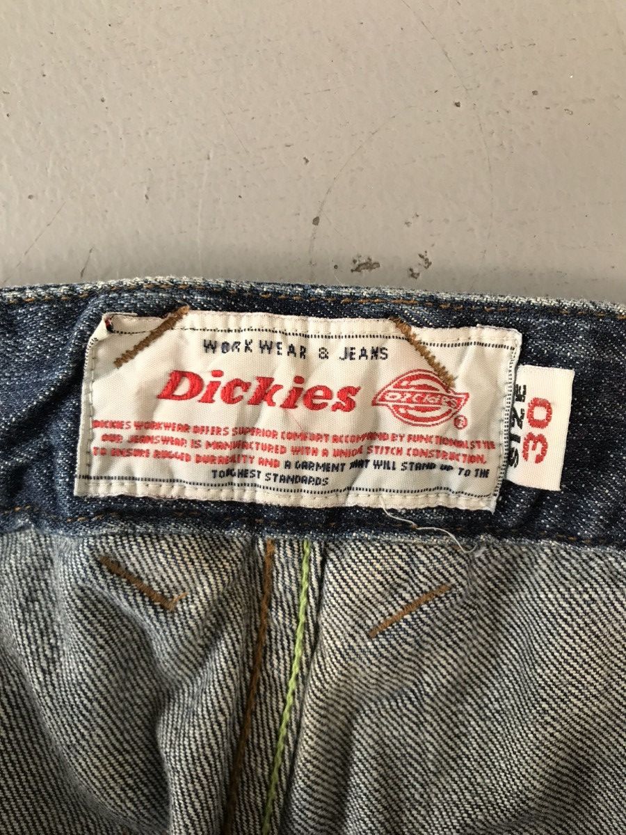 Dickies × Vintage Vintage Dickies Cargo SpellOut Embroidery Denim Size US 30 / EU 46 - 8 Thumbnail