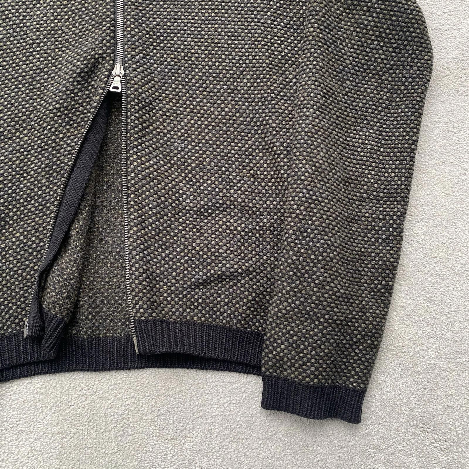 Prada Prada Wool Cashmere Blend Zip Up Jumper Sweater Dual Zip Size M / US 6-8 / IT 42-44 - 4 Thumbnail