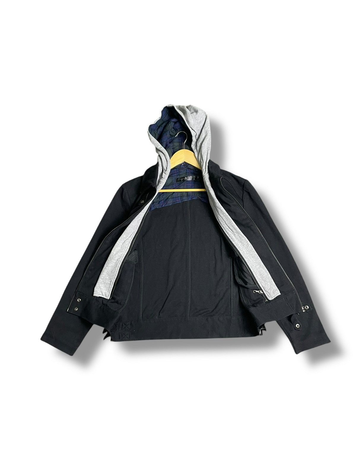 Japanese Brand × Vintage Pincponc x Japanese Brand Collared Hooded Jacket (30) Size US S / EU 44-46 / 1 - 3 Thumbnail
